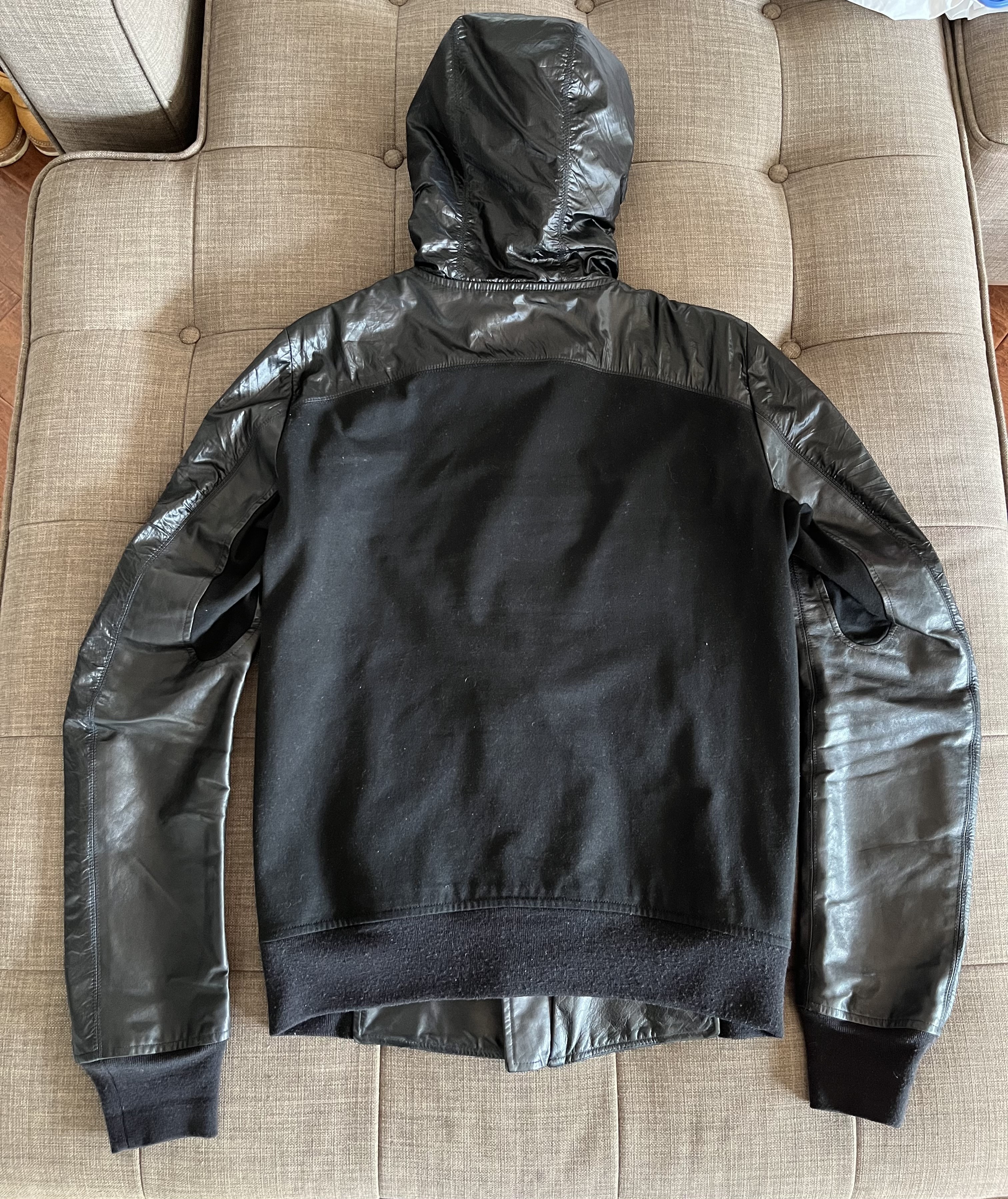 Mainline Hooded Jacket (lamb/nylon/cotton) - 14