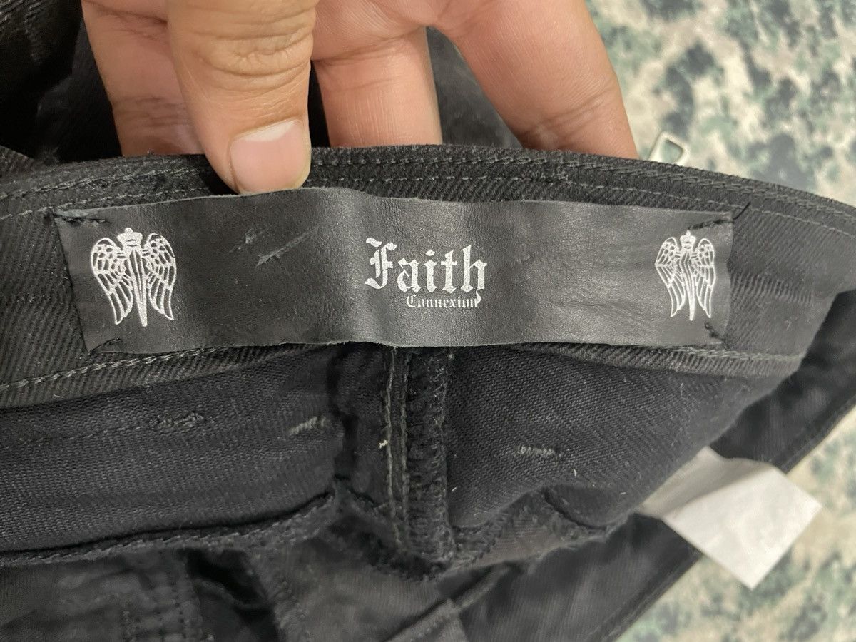 If Six Was Nine - Faith Connexion Black Zip Biker Jeans - 15