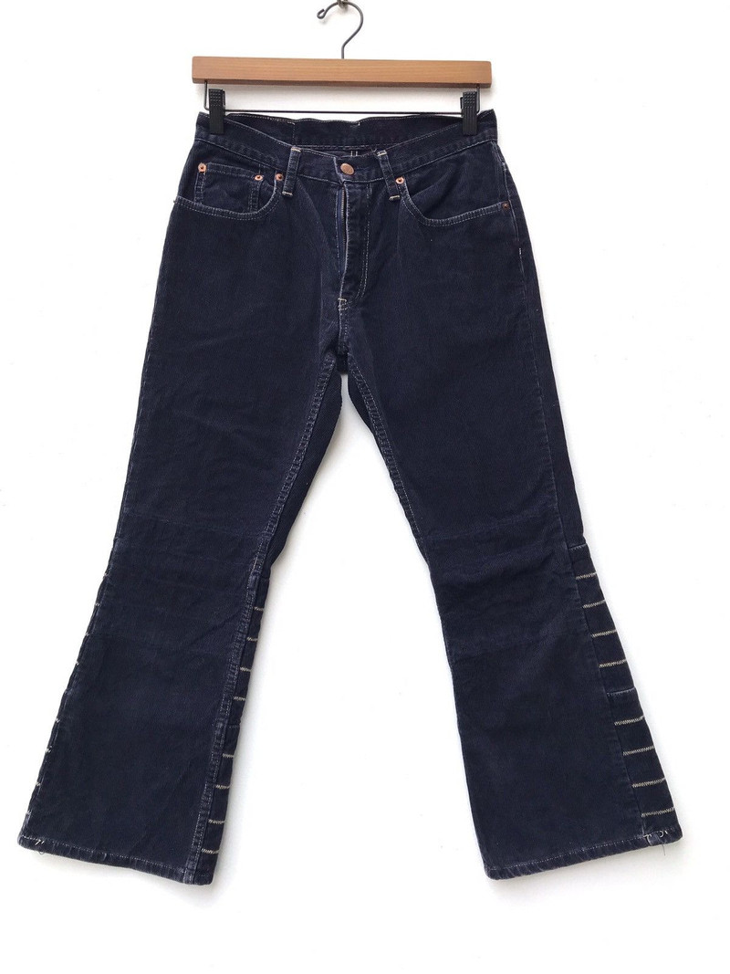 FLARE HYSTERIC GLAMOUR KUDROY PANTS DESIGN FLARE RARE - 1