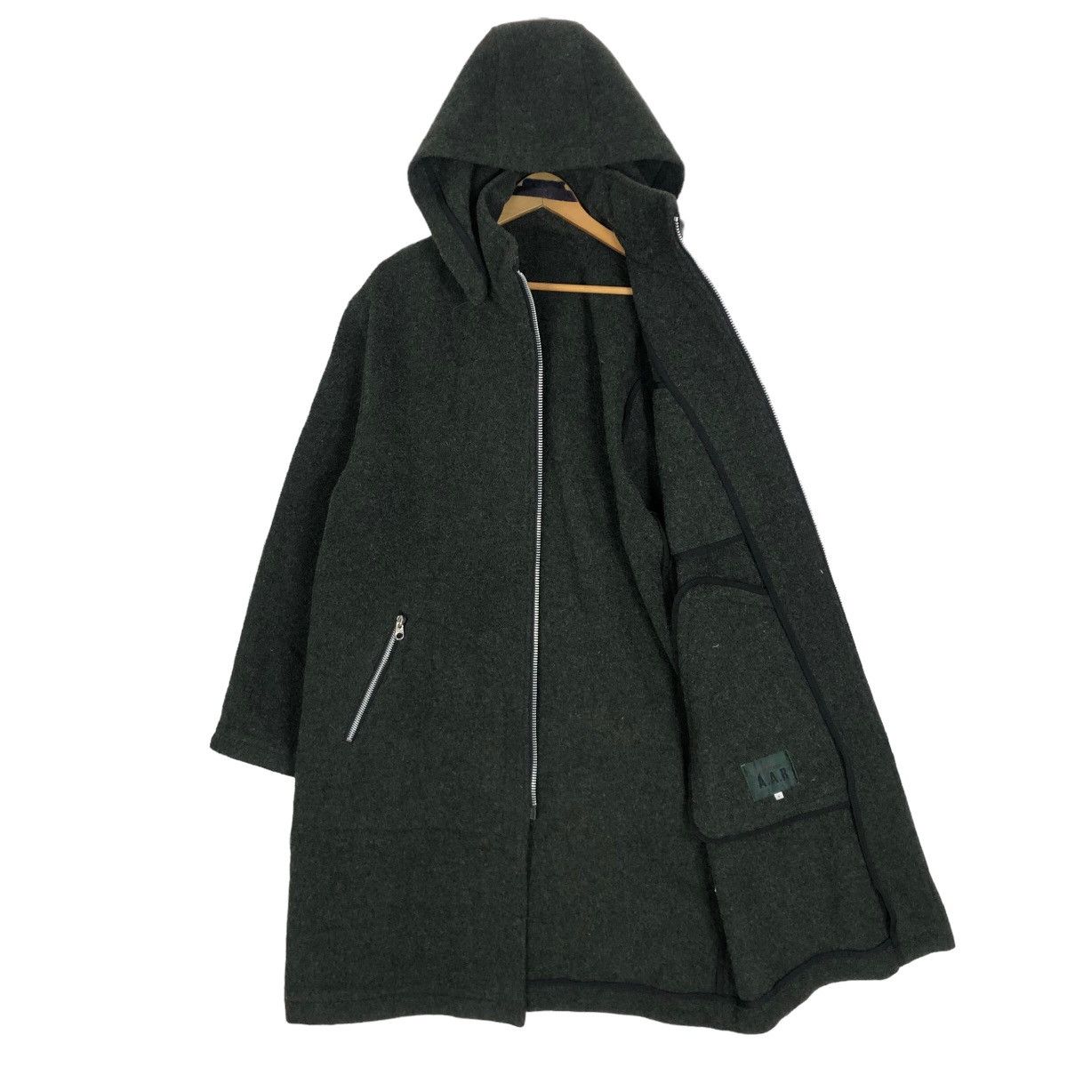 Vintage Yohji Yamamoto A.A.R x D’Urban Hooded Wool Parka - 7