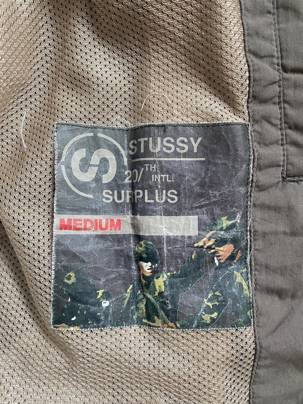 VINTAGE STUSSY x SURPLUS BOMBER JACKET - 19