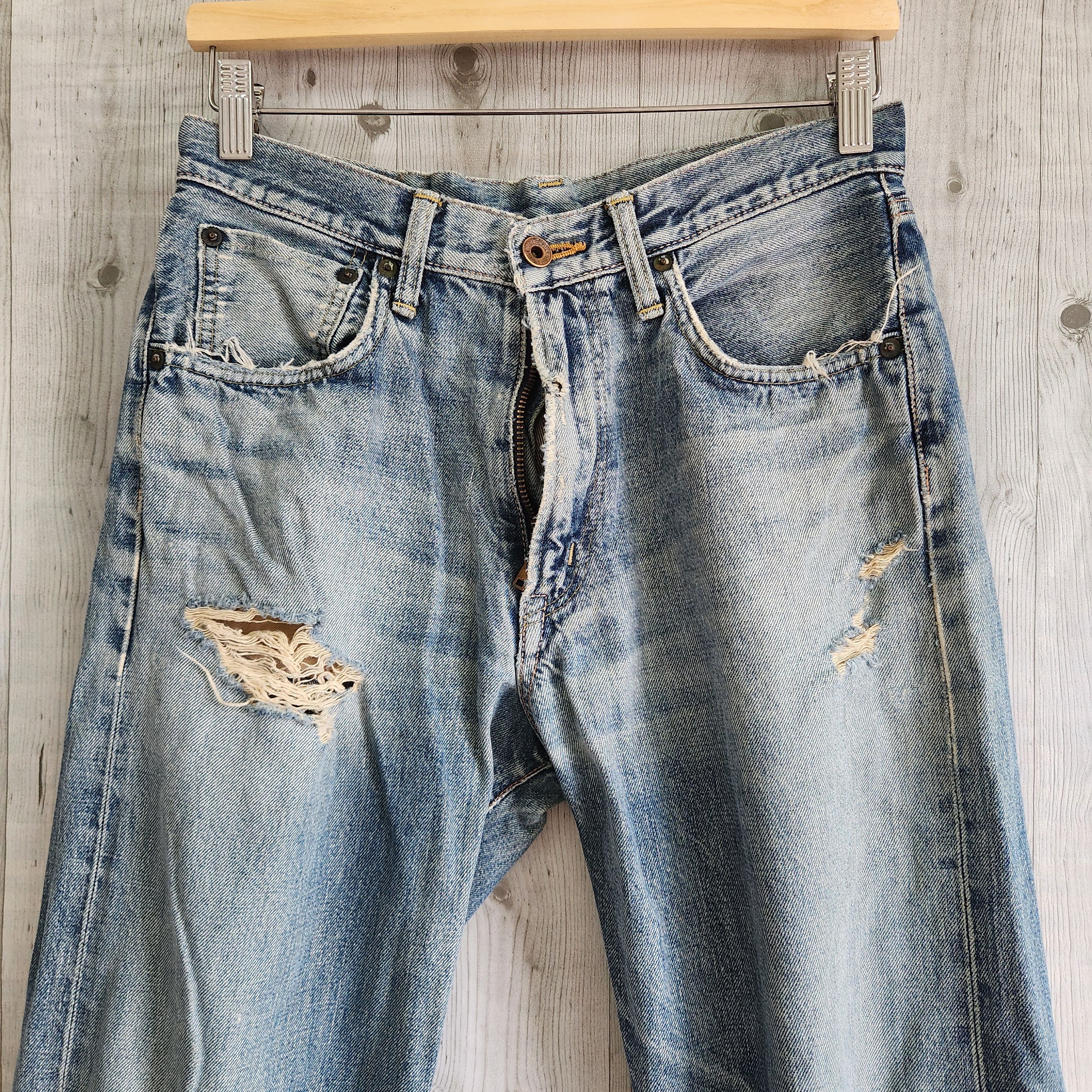 Vintage Distressed Edwin Redline Selvedge Jeans - 20