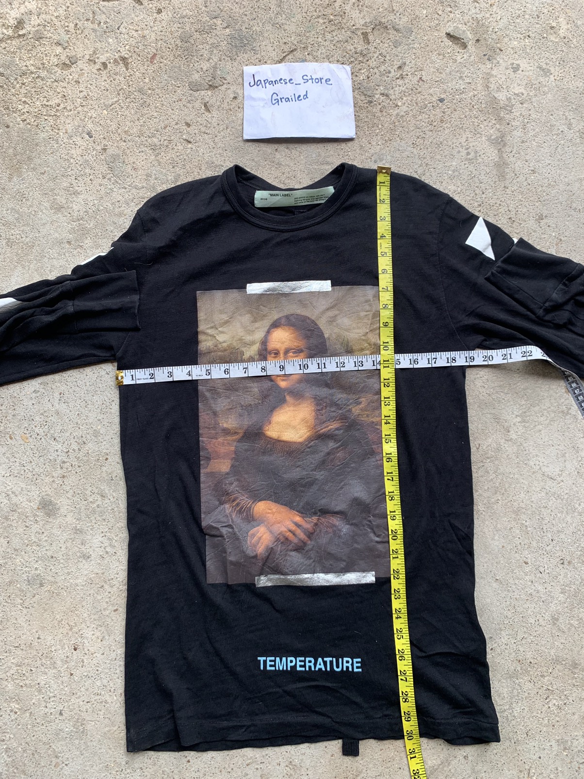 Authentic Off White Mona Lisa - 8