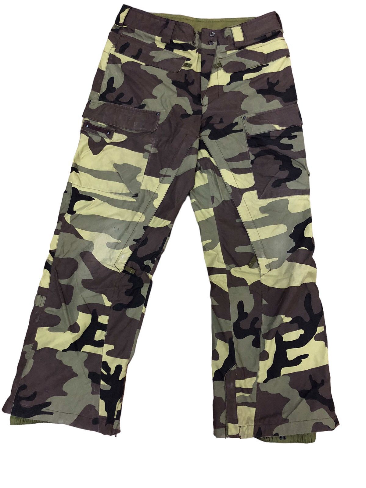 Ronin burton dryride outerwear camouflage snowboard pants - 1