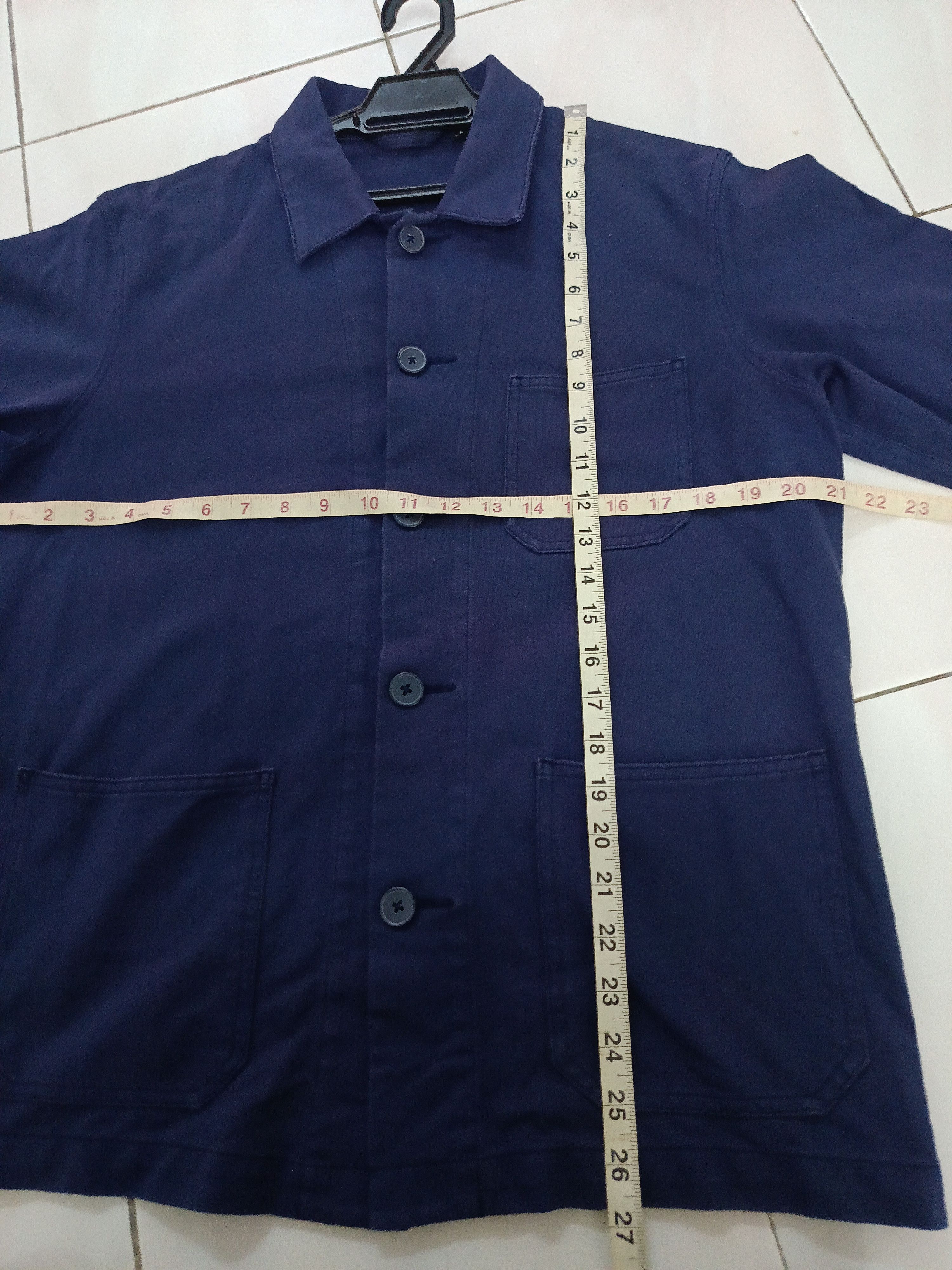 Uniqlo Indigo Chore Jacket - 6