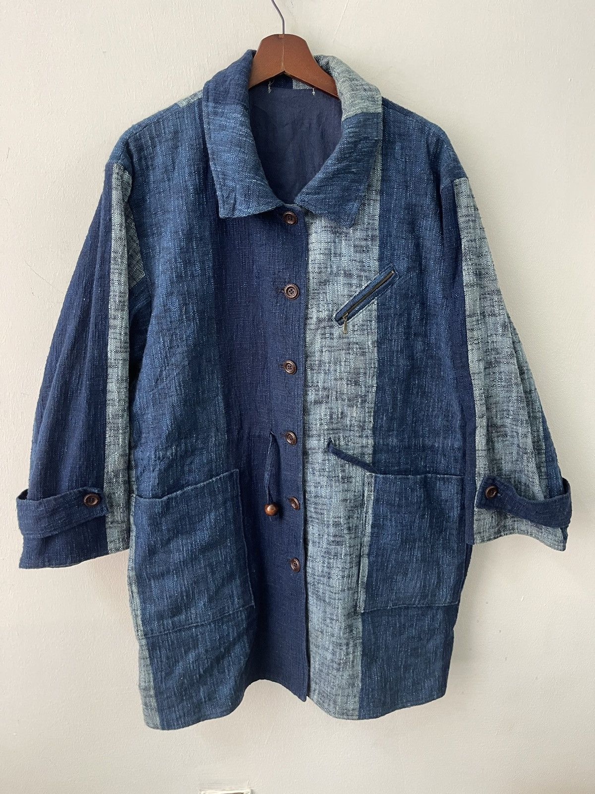 Japan Blue - VINTAGE INDIGO BLUE DYED JACKET BLUE JAPAN - 4