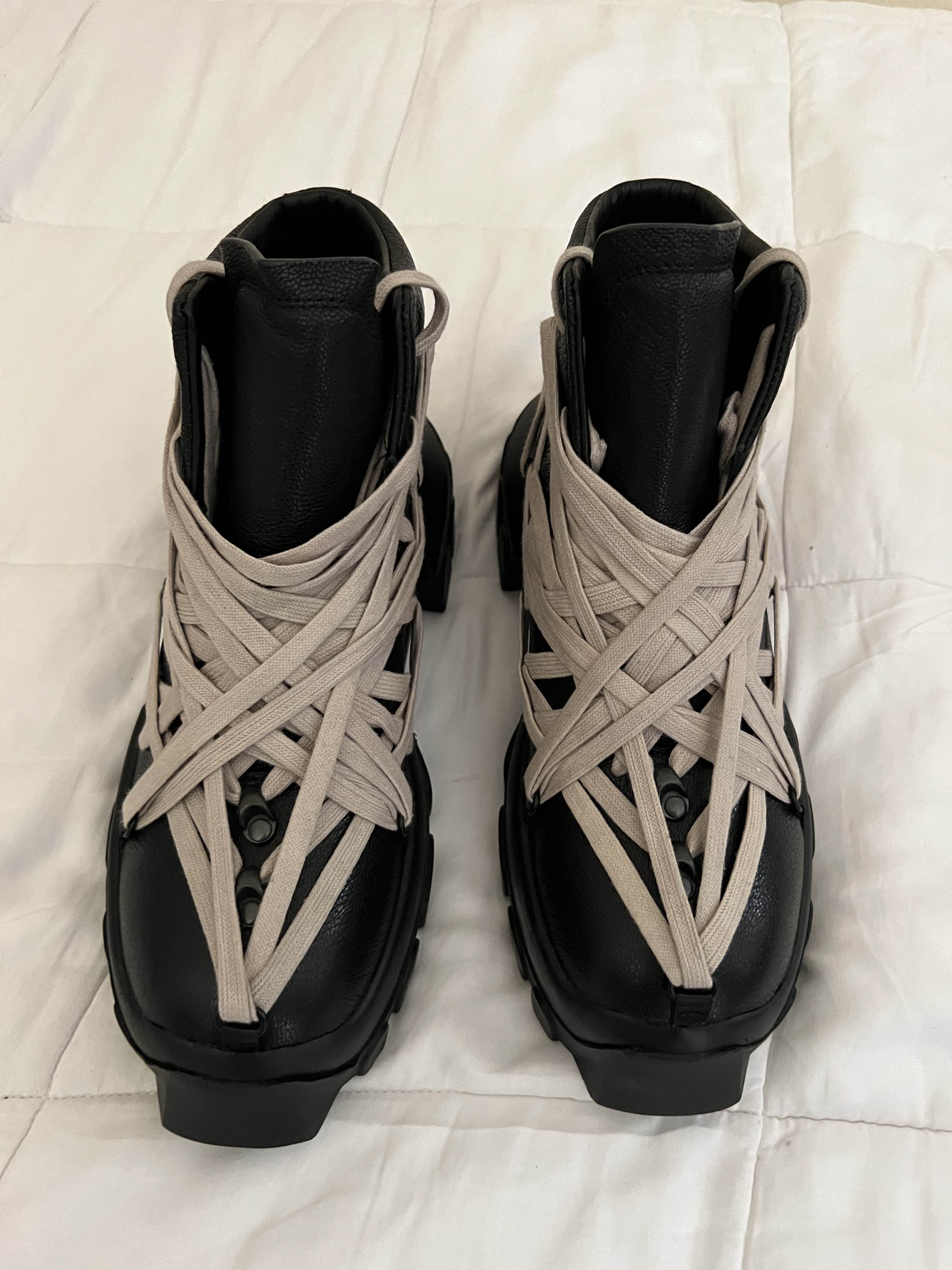Rick Owens rick owens megalace tractor boots | ninelover | REVERSIBLE
