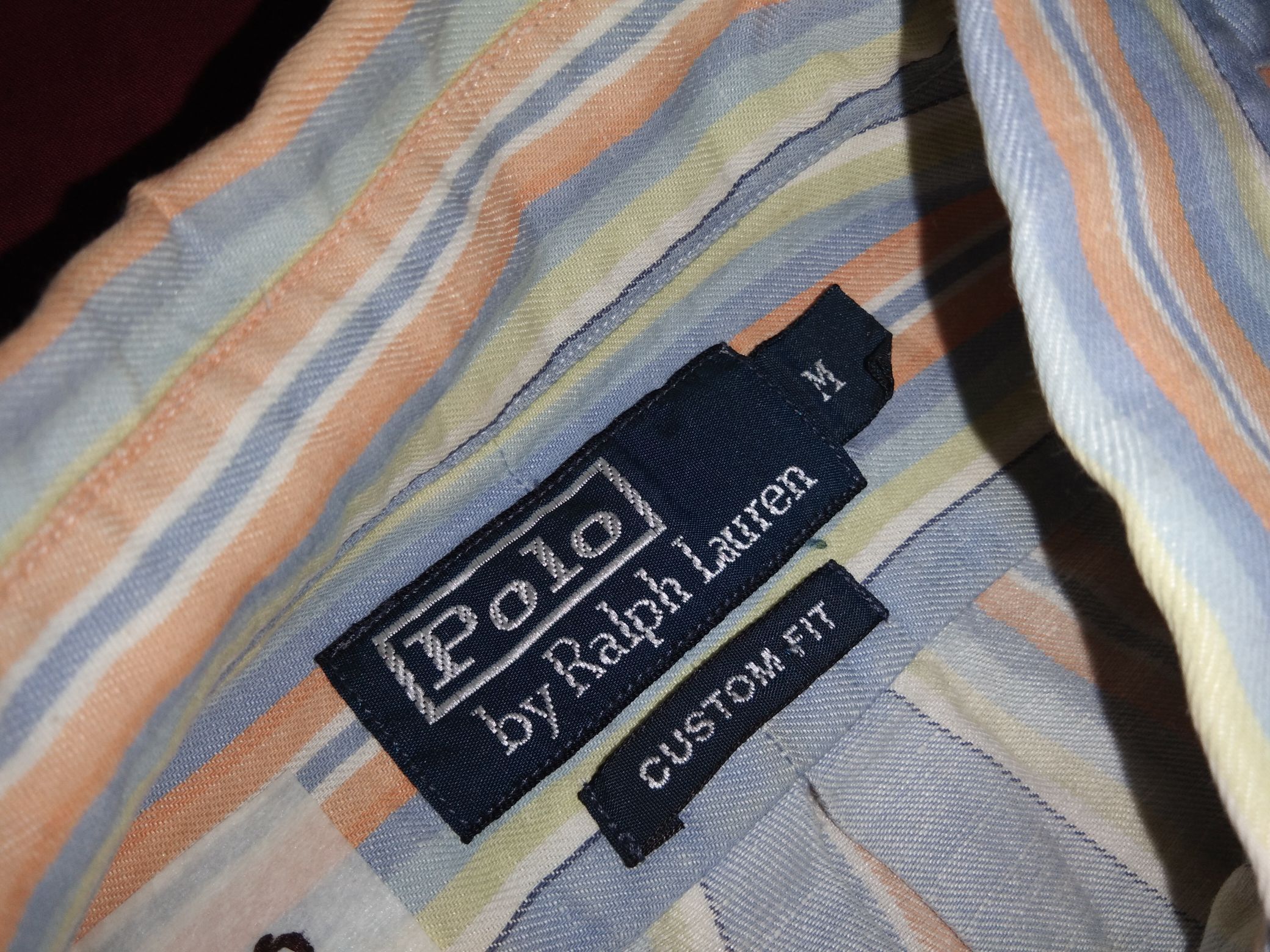 Polo Ralph Lauren - VTG Polo Palph Lauren Stripe multi color shirt - 3