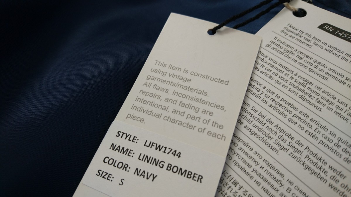 Longjourney - NWT Rare Blue Bomber MA1 Oversized Jacket S M L XL - 9