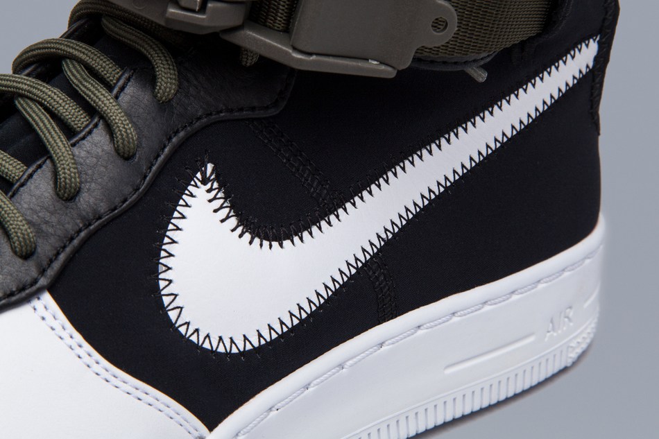 ACRNM® x Nike Air Force 1 Downtown 'Black White' DS 649941-001 - 6