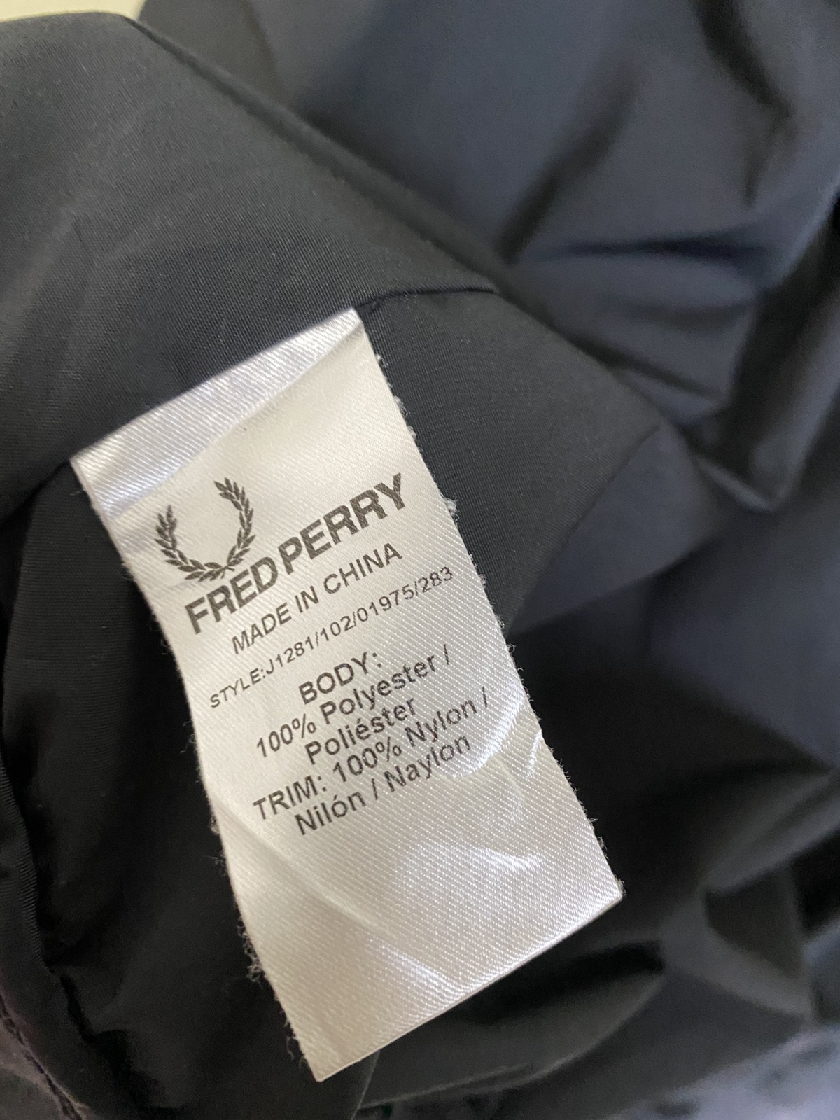 Fred Perry Zipper Jacket Coat Casual - 7