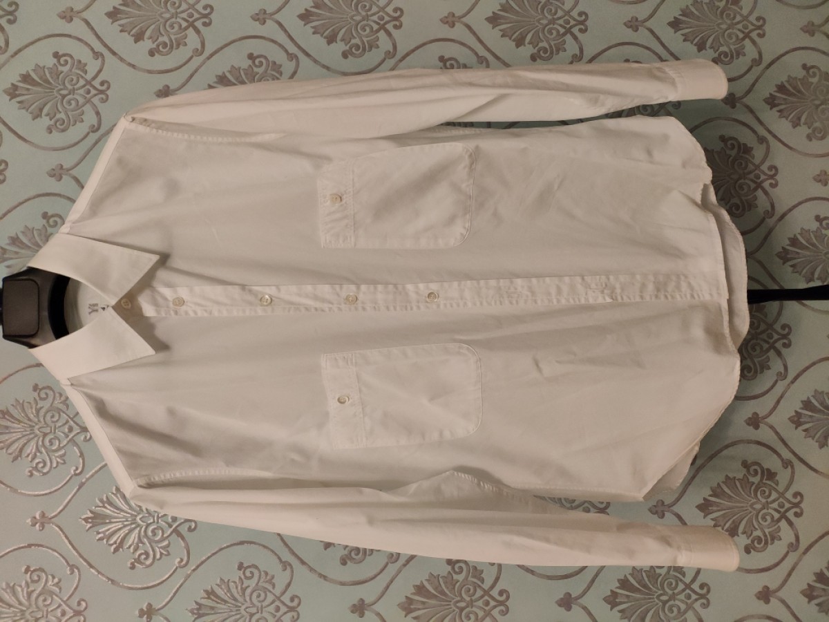 GRAIL ! ARCHIVE ! Y's white two pocket wide long shirt - 2