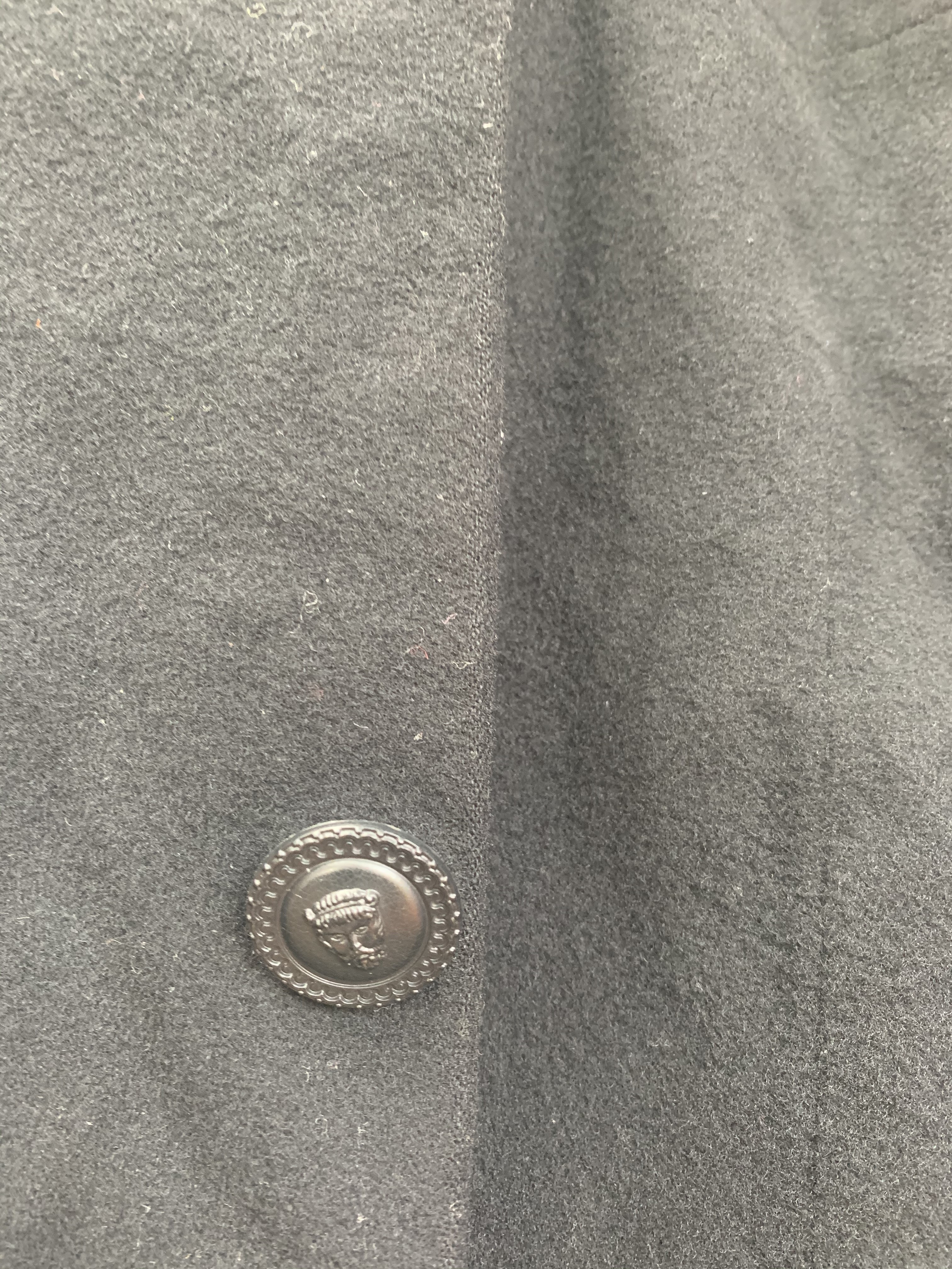 Vintage - Vintage Versace Istante Wool Cashmere Coat - 14