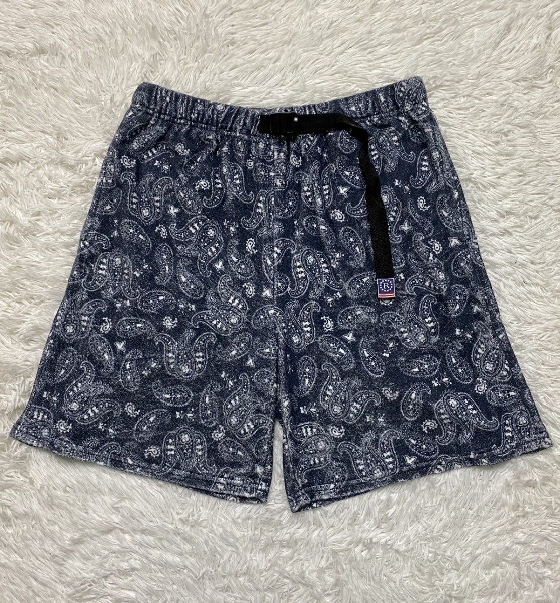 Paislee - Rodeo Crown Paisley Fullprint Sweat Short Pants - 1