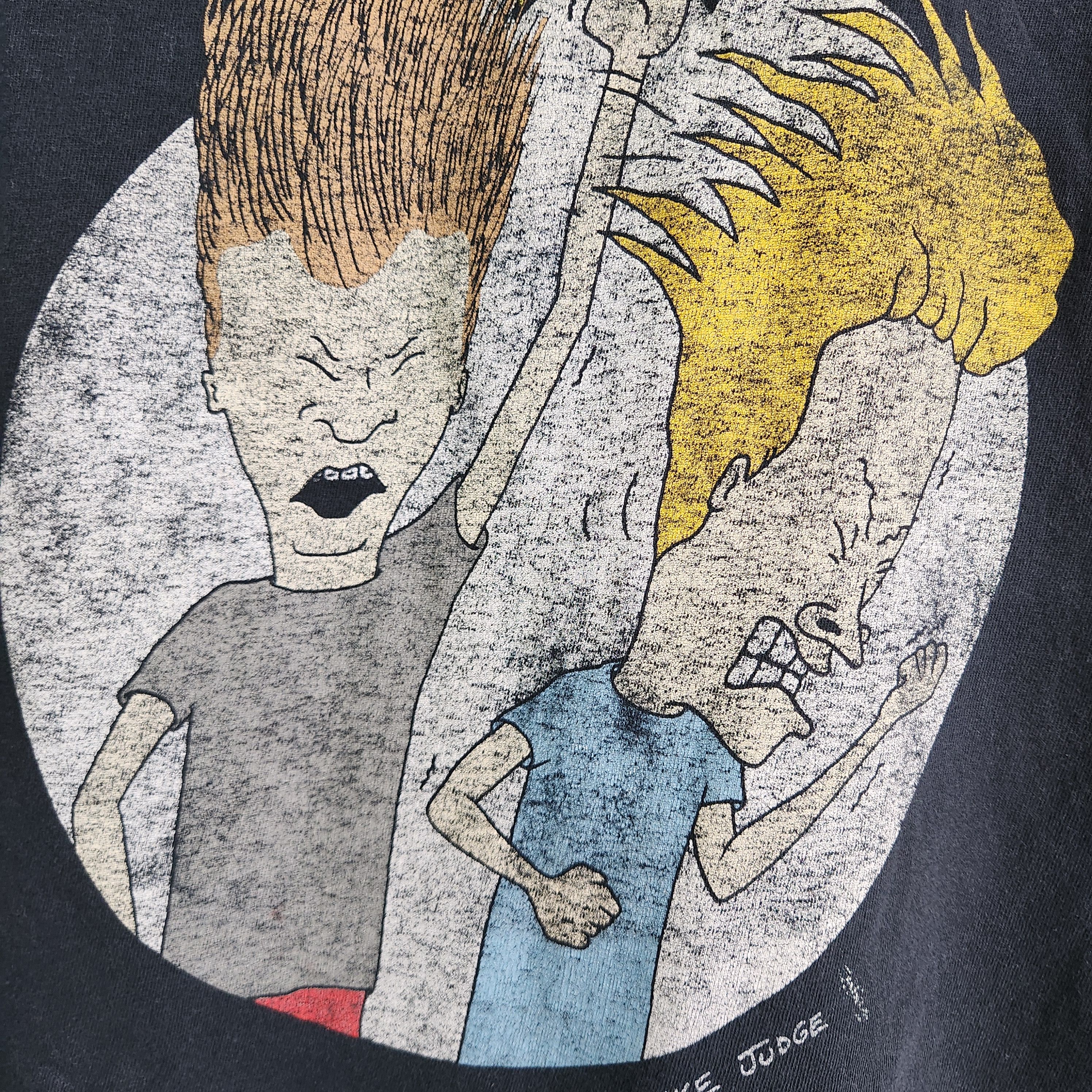 MTV Beavis And Butt-Head Distressed Printed TShirt - 8