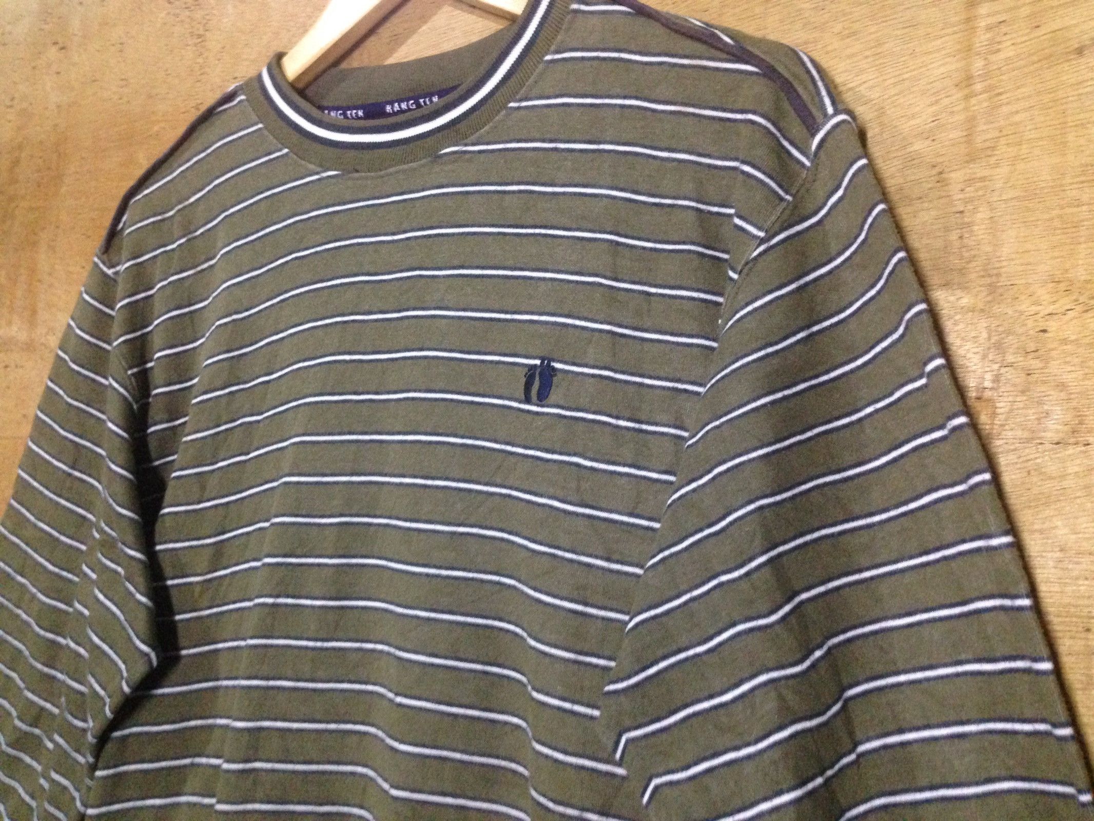 Hang Ten Stripe Pullover Jumper - 0001 - 4