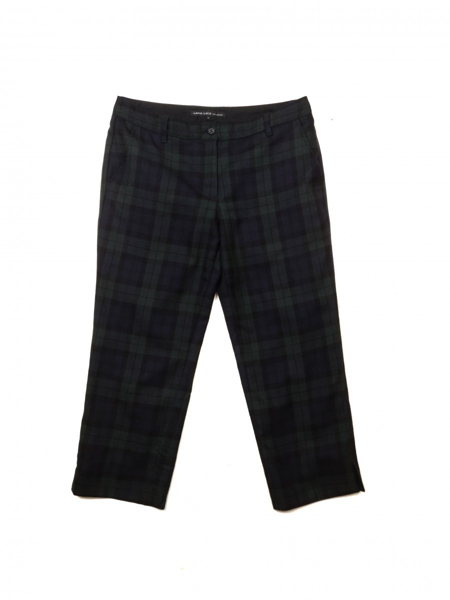 Lapis Luce per Beams Japan Checkered Trouser Pants - 1