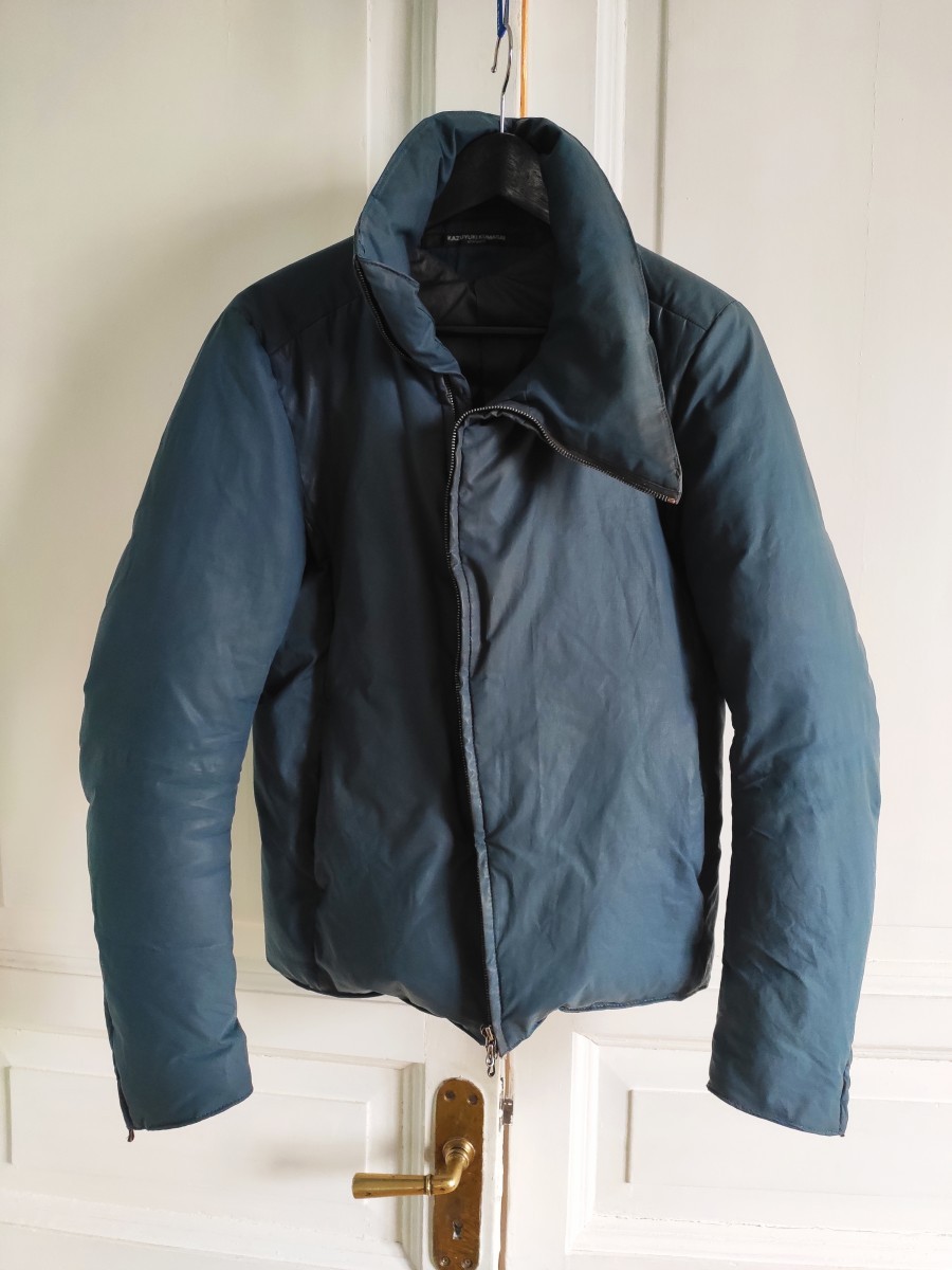 Kazuyuki Kumagai Attachment - Funnel neck down jacket.Like Rick Owens or Devoa - 2