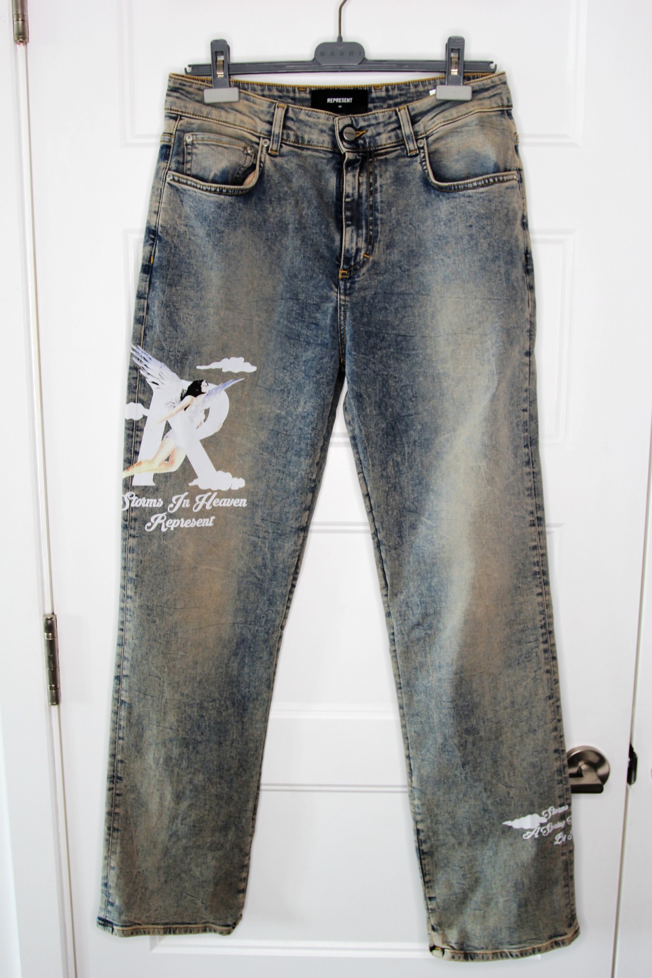 BNWT SS23 REPRESENT STORMS IN HEAVEAN JEANS 30 - 2