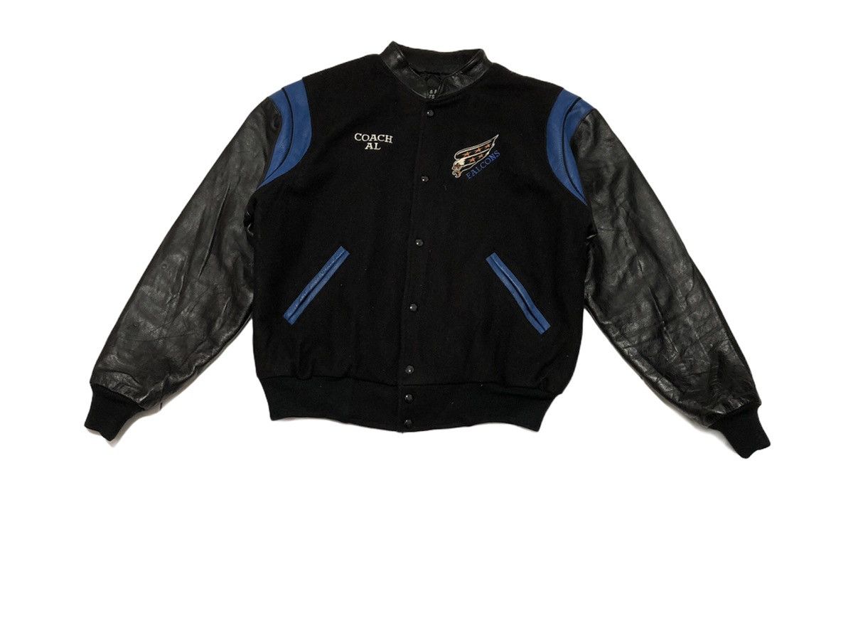 Falcon Garments - VJ 8 Falcons Big Logo Varsity Jacket - 3