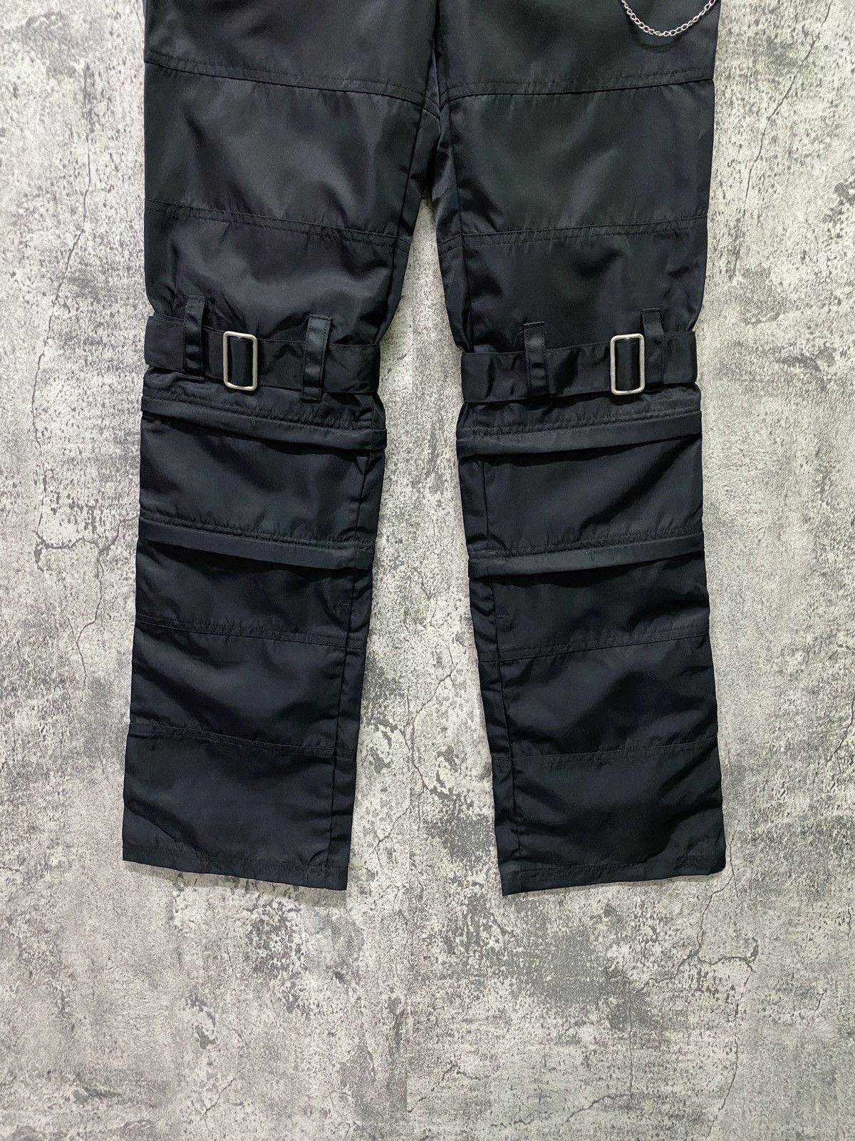 Japanese Brand BA-TSU CLUB Bondage Nylon Pants - 3