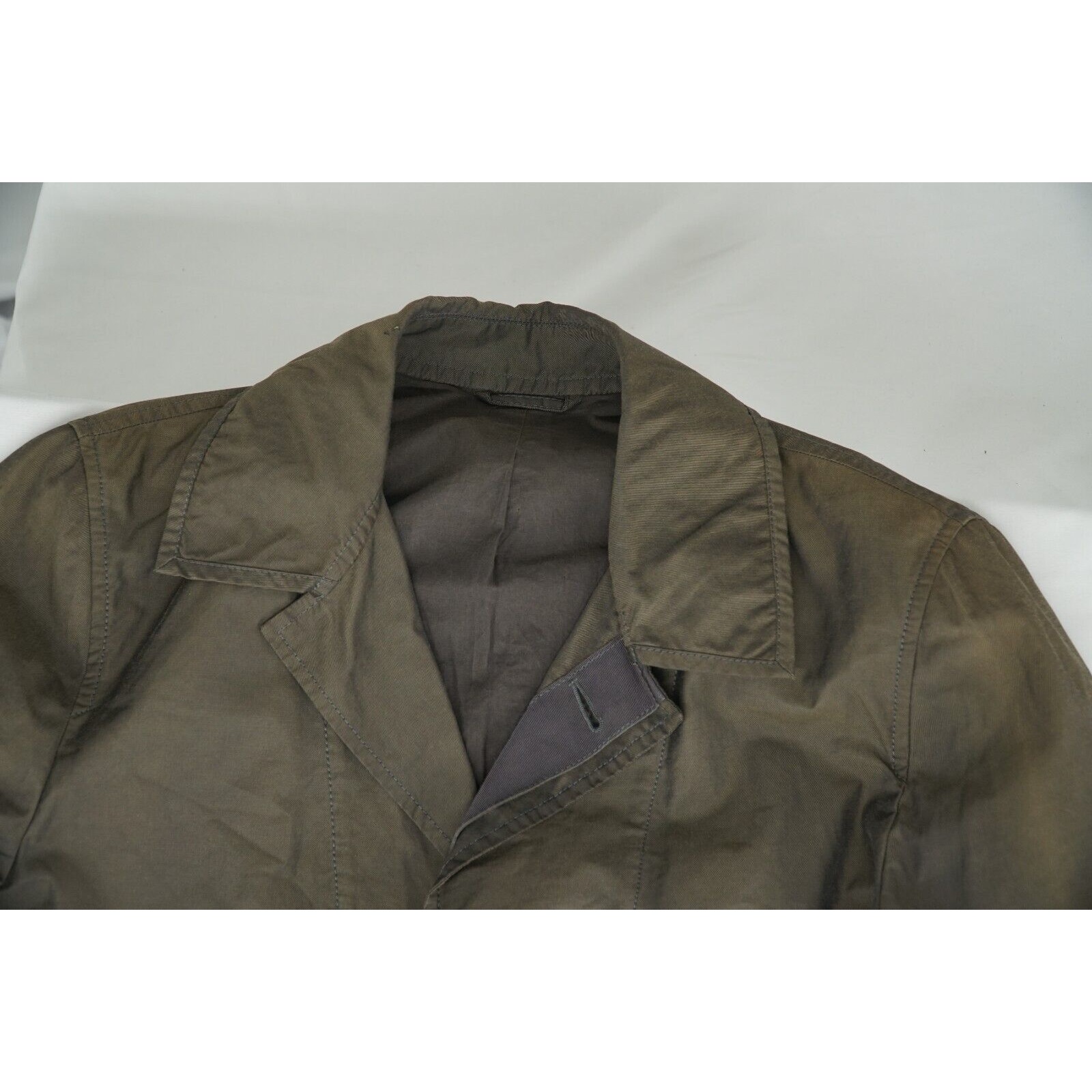 Lanvin Trench Coat Brown Iridescent - Sz 50 - 8