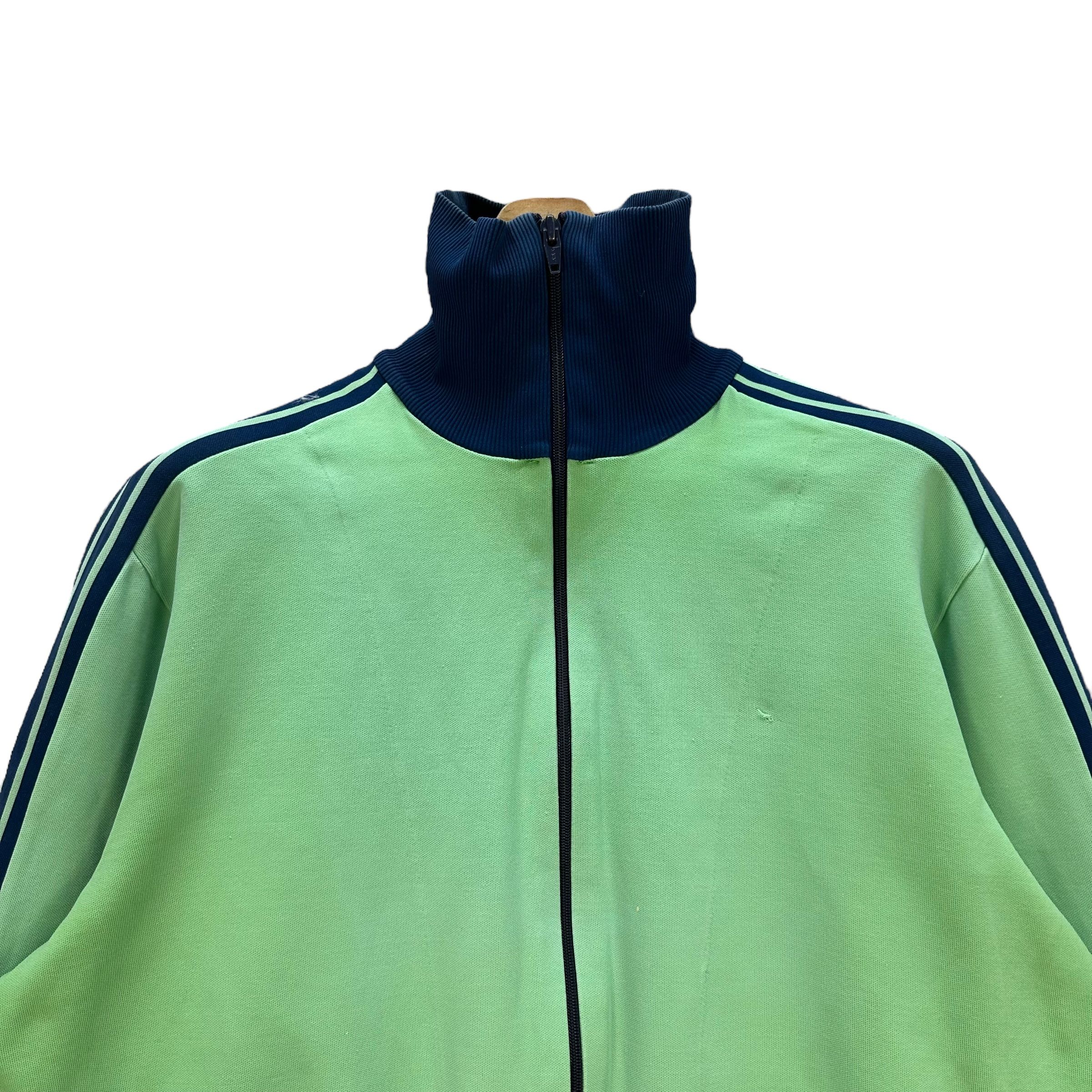 ADIDAS WEST GERMANY GREEN TRACK TOP JACKET #8817-028 - 2