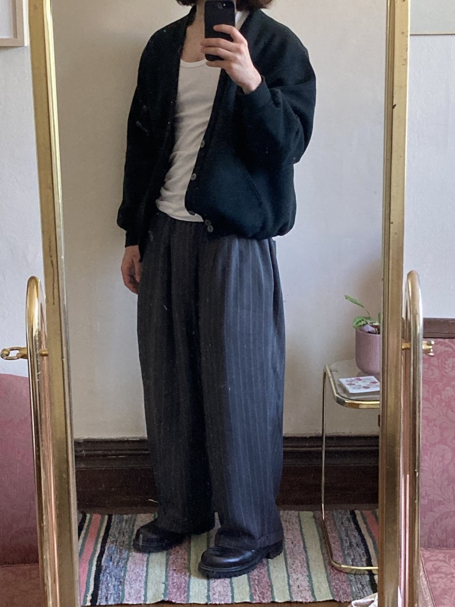 CDGH 1995 Rayon striped pants - 4