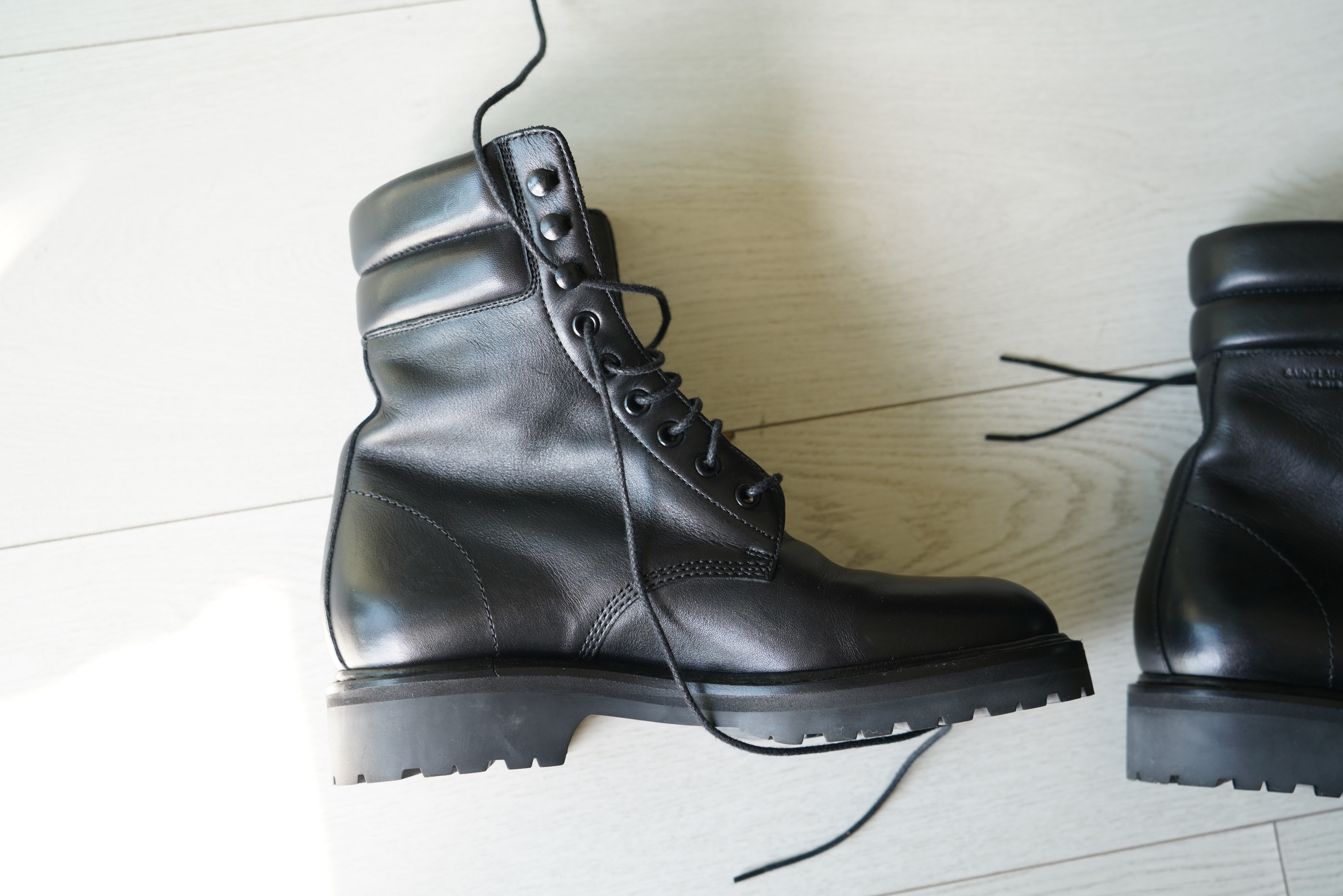 FW15 Trekker Padded Combat Boots - 1