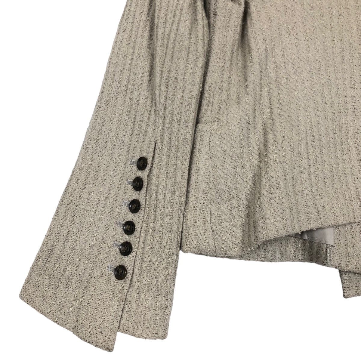 Vintage 90s Ritsuko Shirahama Double Breasted Wool Coat - 9