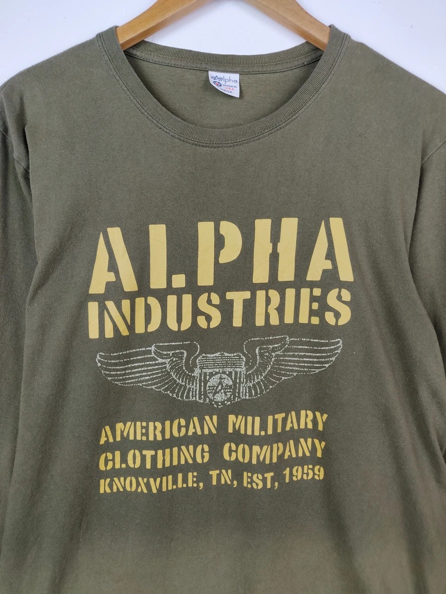 Alpha Industries - Word Long Sleeve Shirts - 3