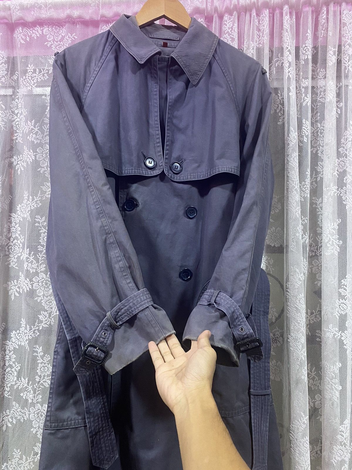 Vintage - Yves Saint Laurent Double Breasted Trench Coat - 6