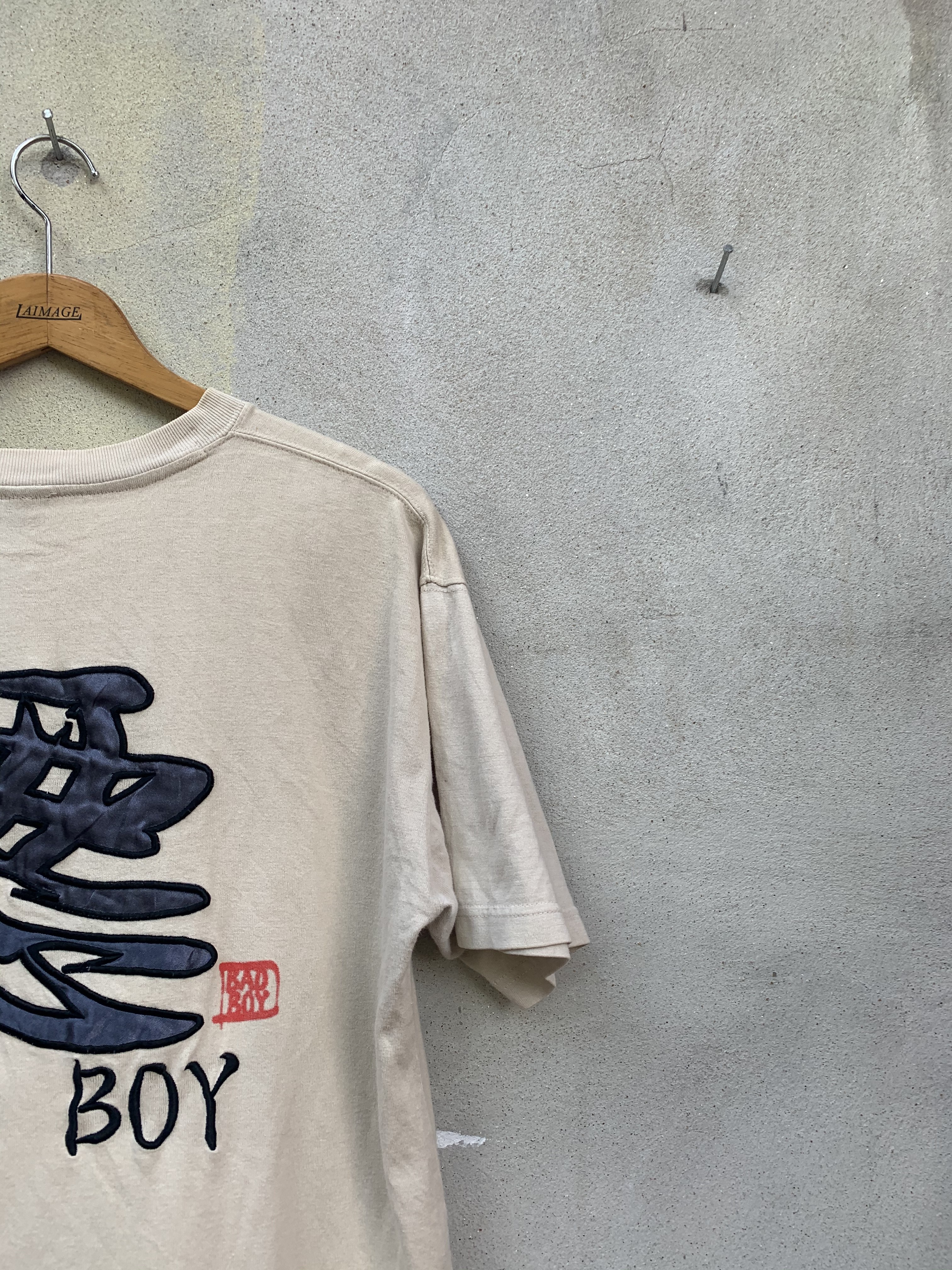 Vintage - Vintage Bad Boy Hip Hop Japanese Kanji Tee/T-Shirt - 11