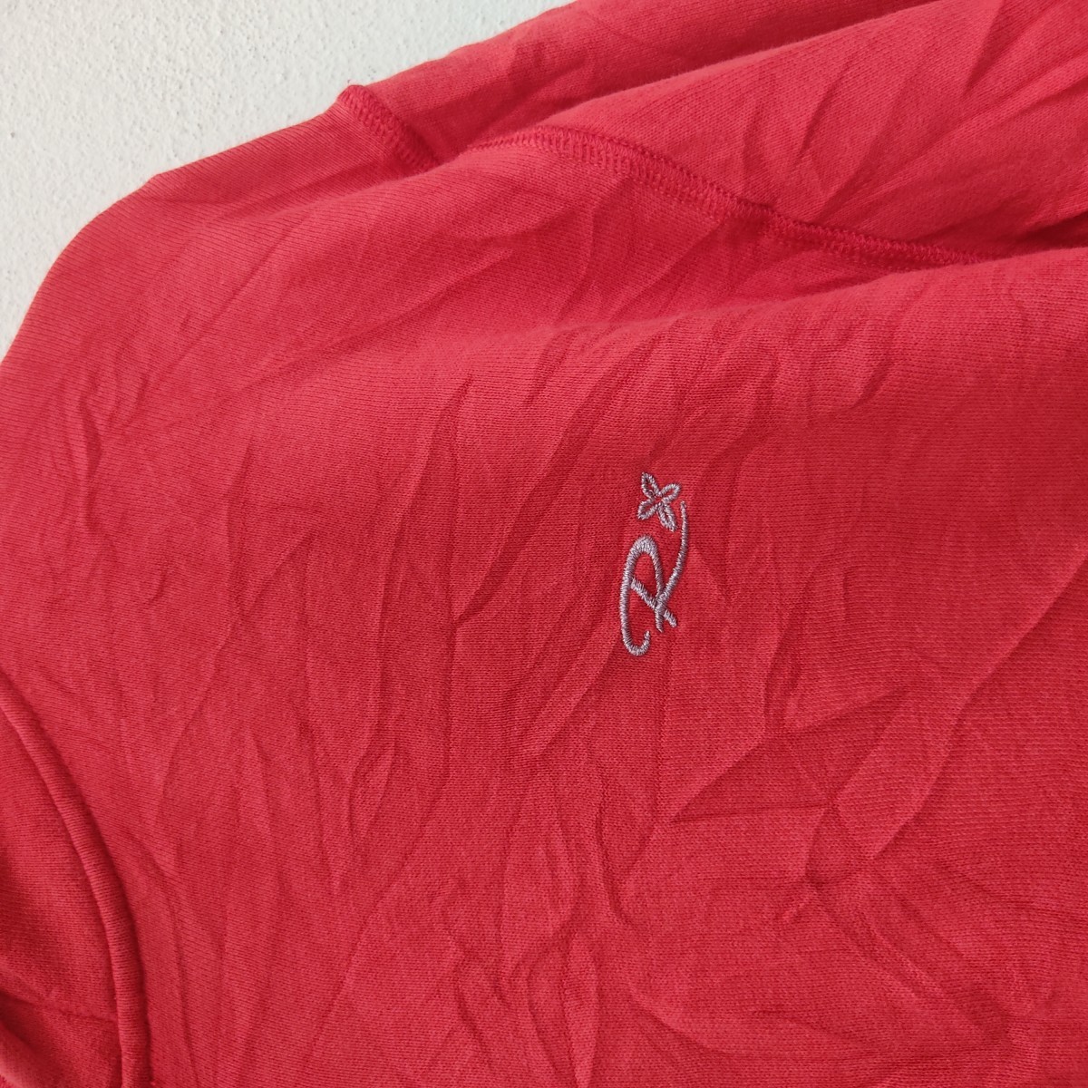 Rusty - Beach Surf Wear Style Red Hoodie Sweatshirt - 3