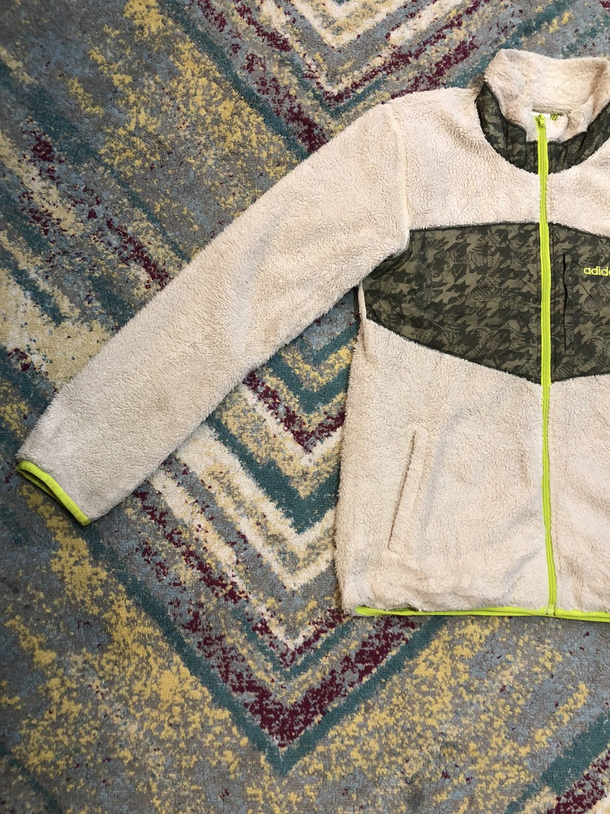 Adidas Fleece Sherpa Jacket - 5