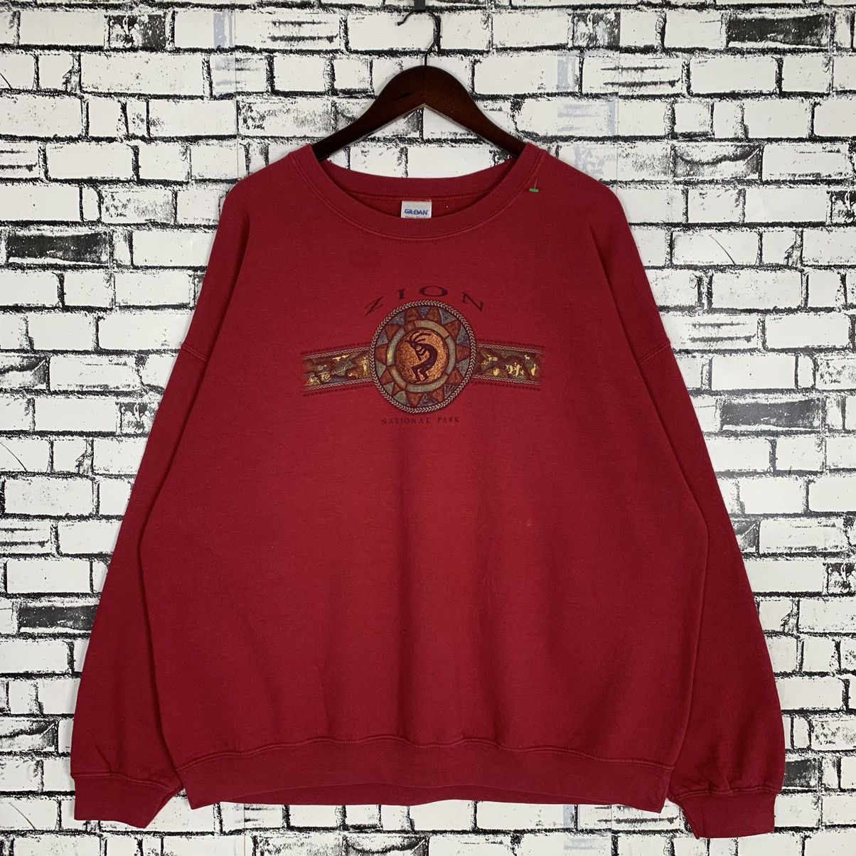 Vintage Zion National Park Sweatshirt Crewneck - 1