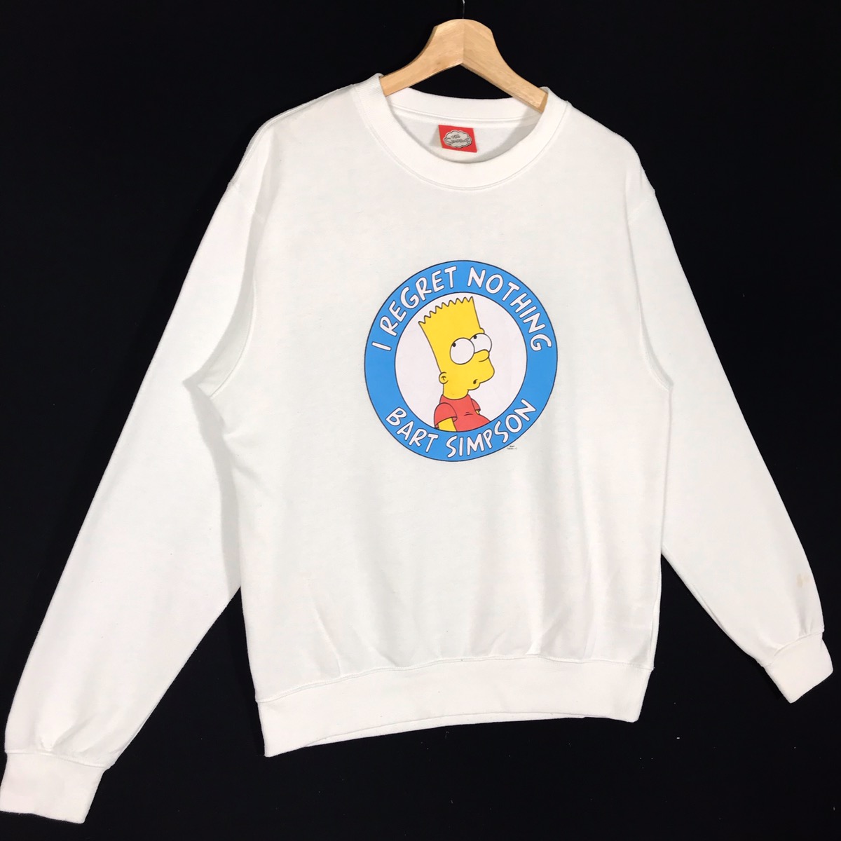 Vintage - vintage I Regret Nothing Bart Simpson Sweatshirt - 2