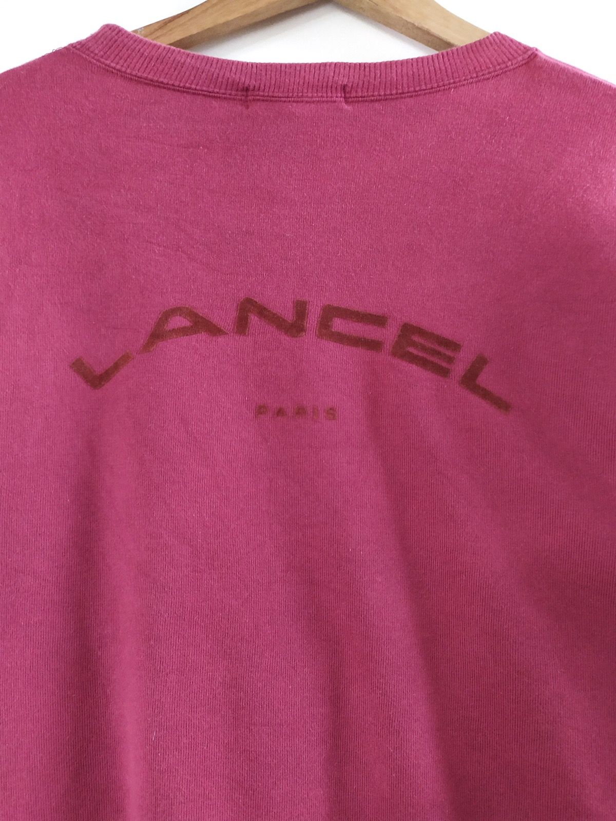 Vintage Lancel Paris Big Logo Crewneck Sweatshirt - 4