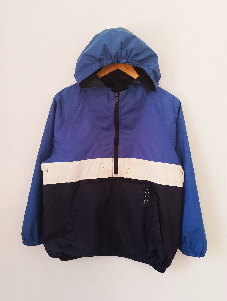 Archival Clothing - Vintage SONOMA Sport Colour Block Anorak Half Zipper Jacket - 2