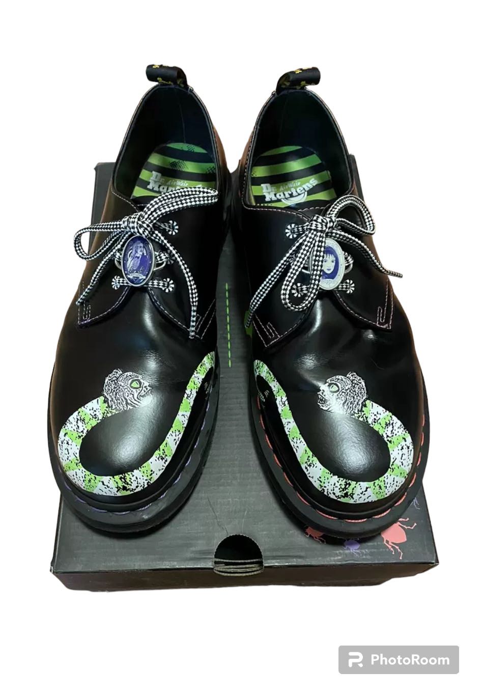 dr.martens x beetlejuice 1461 SIZE 9 42 - 1