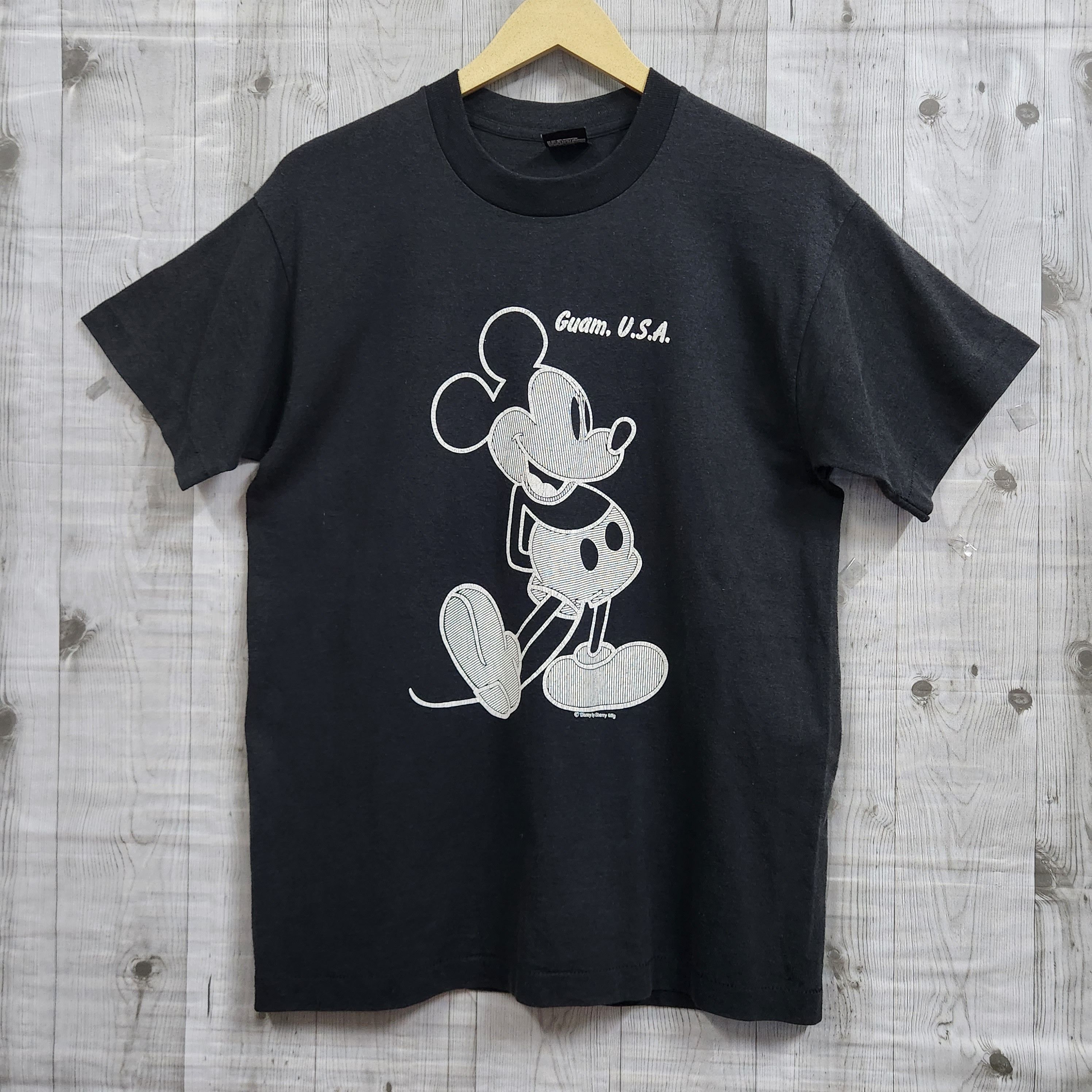 Vintage 1980s Mickey Mouse Guam Single Stitches - 1