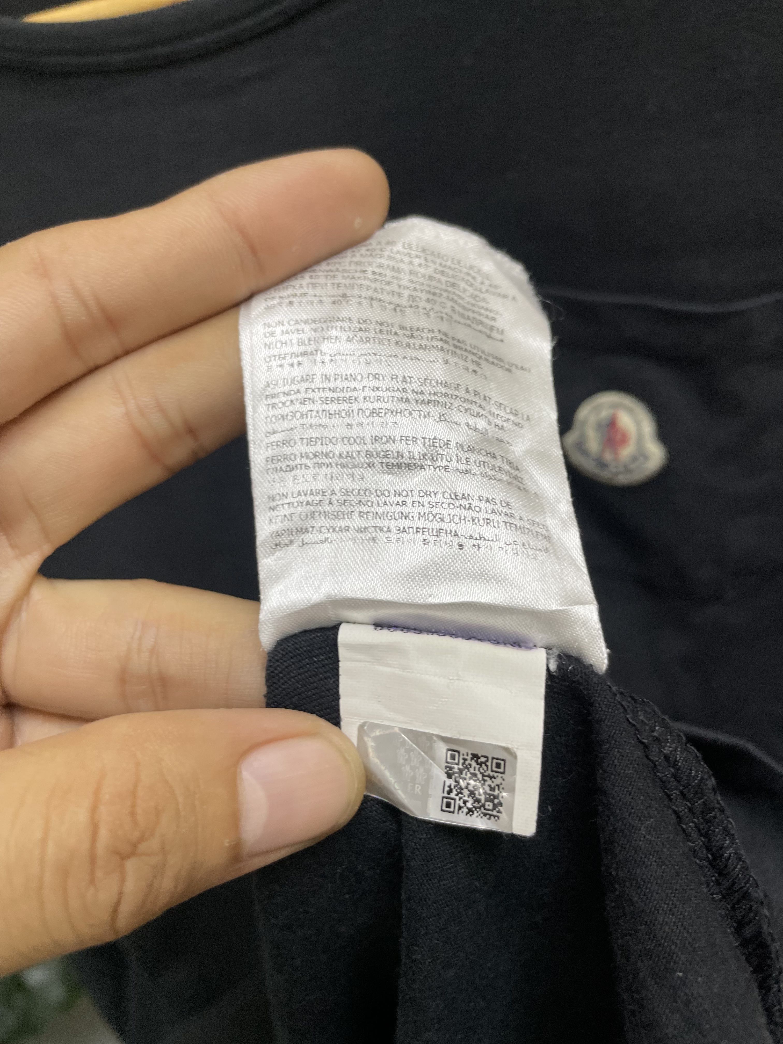 MONCLEAR RINGER POCKET TEE - 8