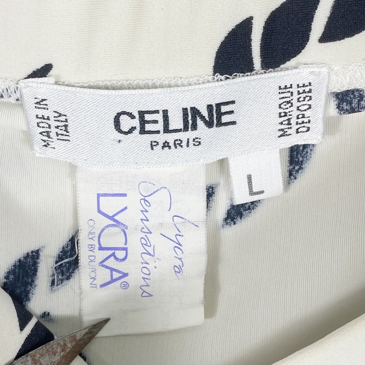 Celine Paris Elastane Nylon Mini Skirt - 9