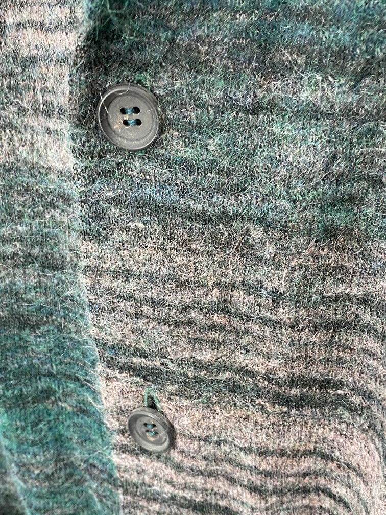 Issey Miyake - Mohair Reversible Cardigan - 5
