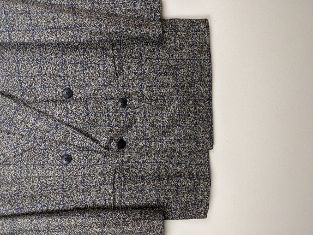 Gianni - Vintage Double Breast Coat Blazer Jacket - 3