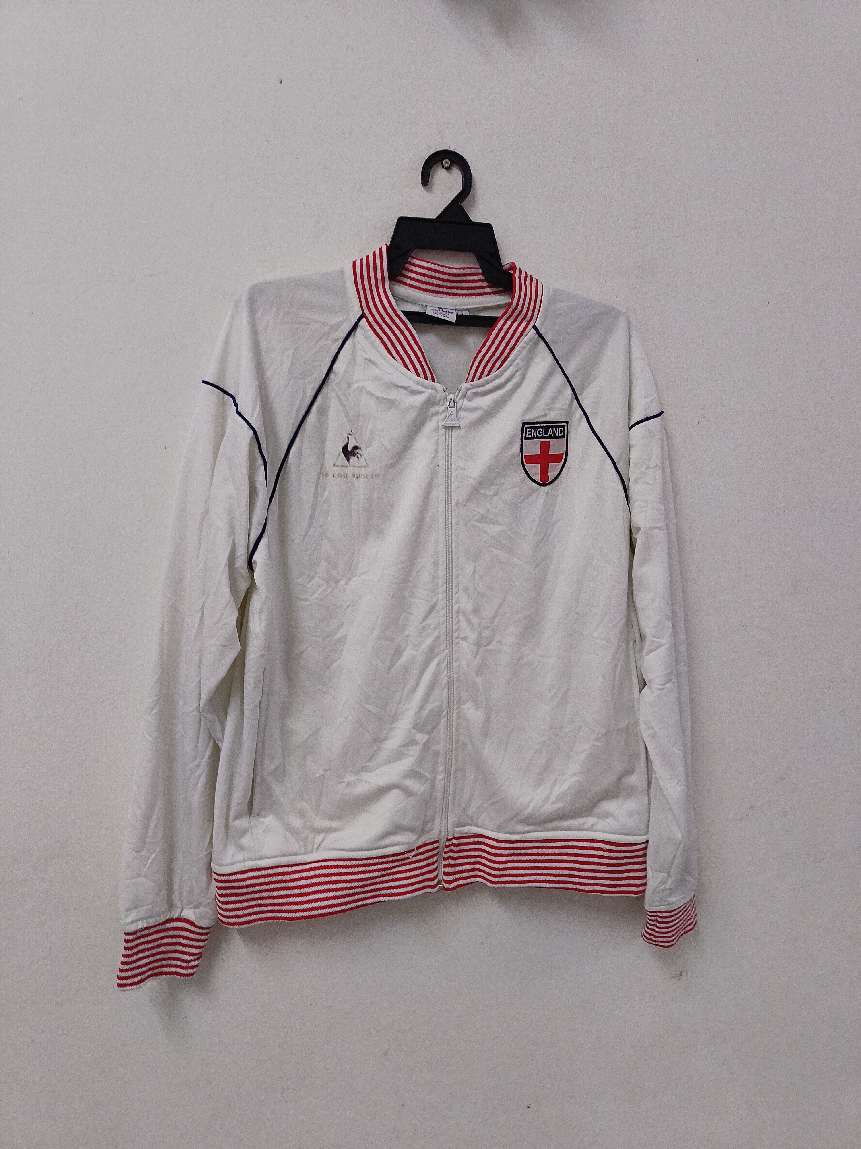 Le Coq Sportif - Classic England Soccer Team track Jacket - 2