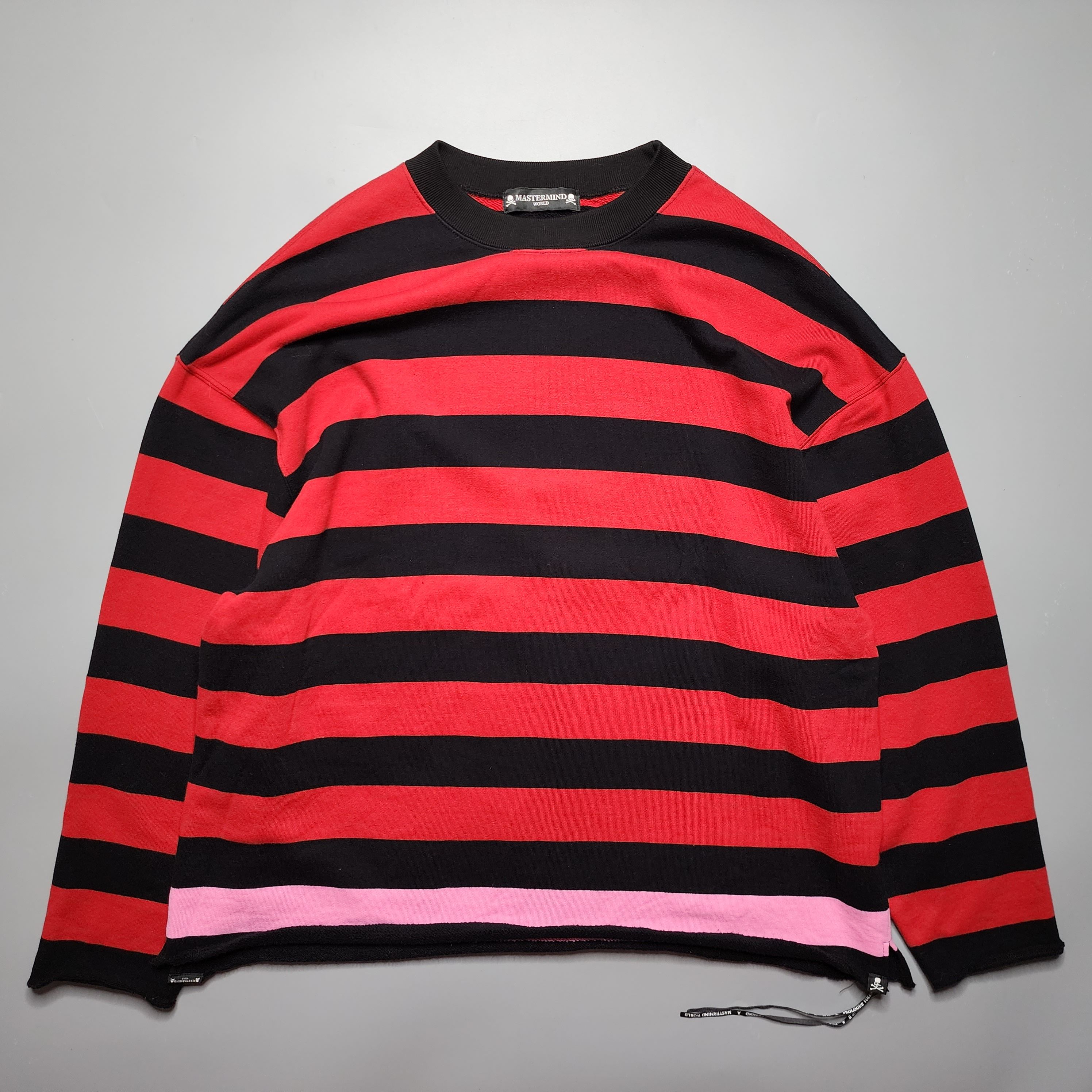Mastermind World - SS18 Stripe Boxy Oversized Sweatshirt - 2