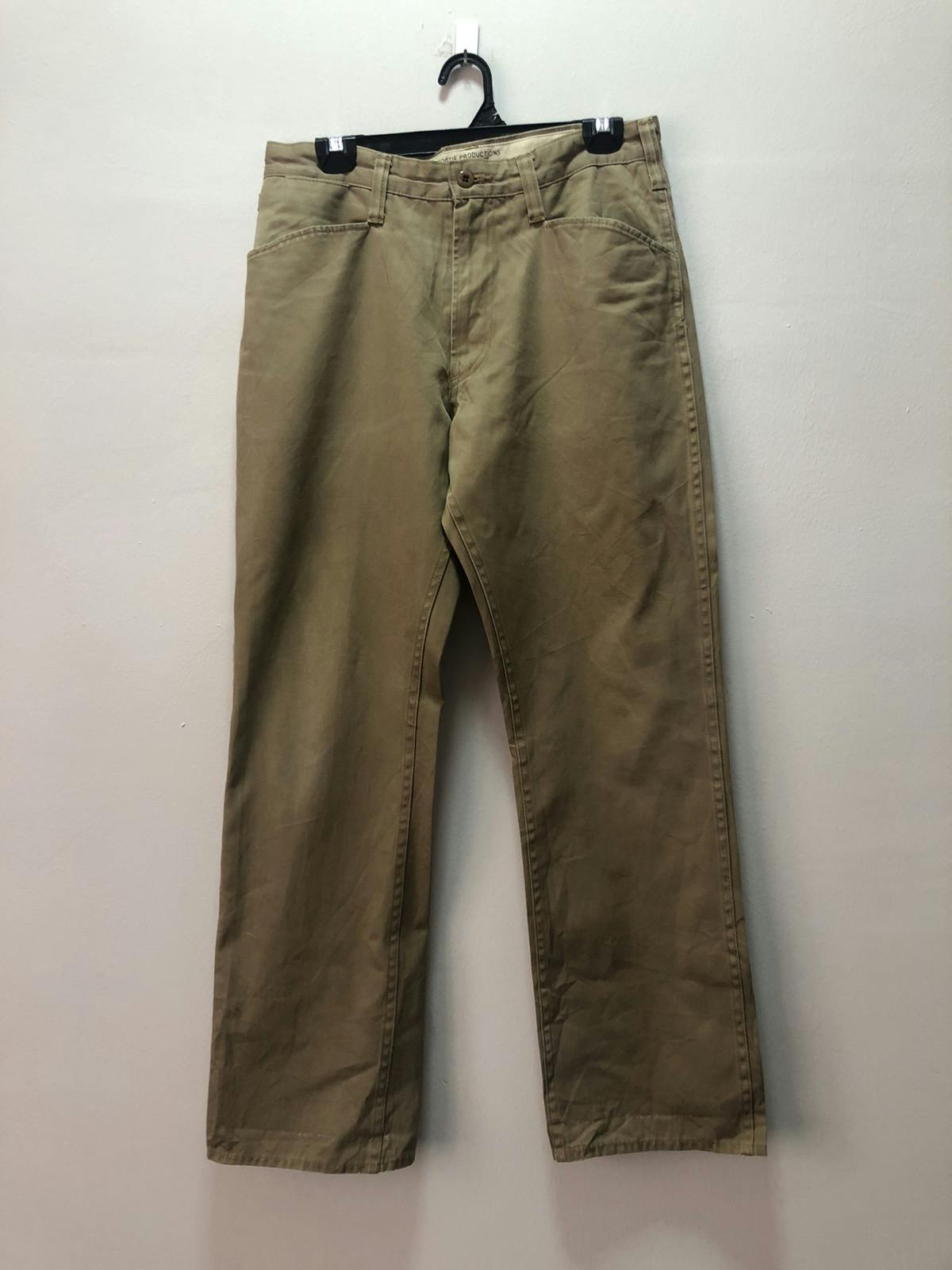 COOTIE PRODUCTIONS Pants Garment Workers Hand Made Japan - 1