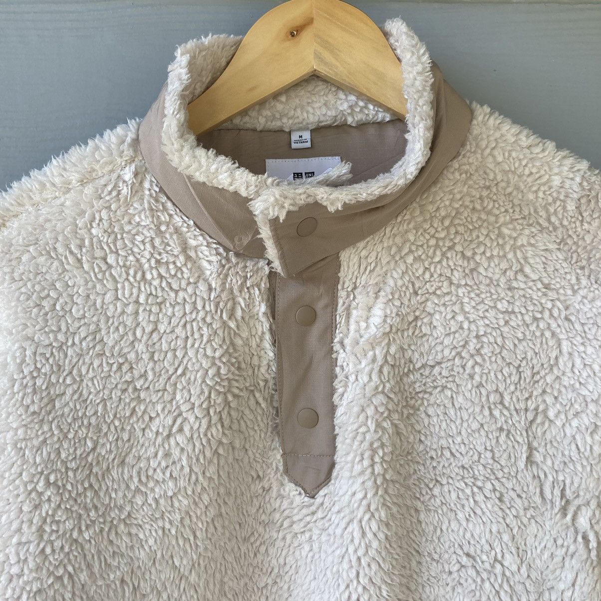 Vintage Uniqlo White Mountaineering Fleece Sweater - 4