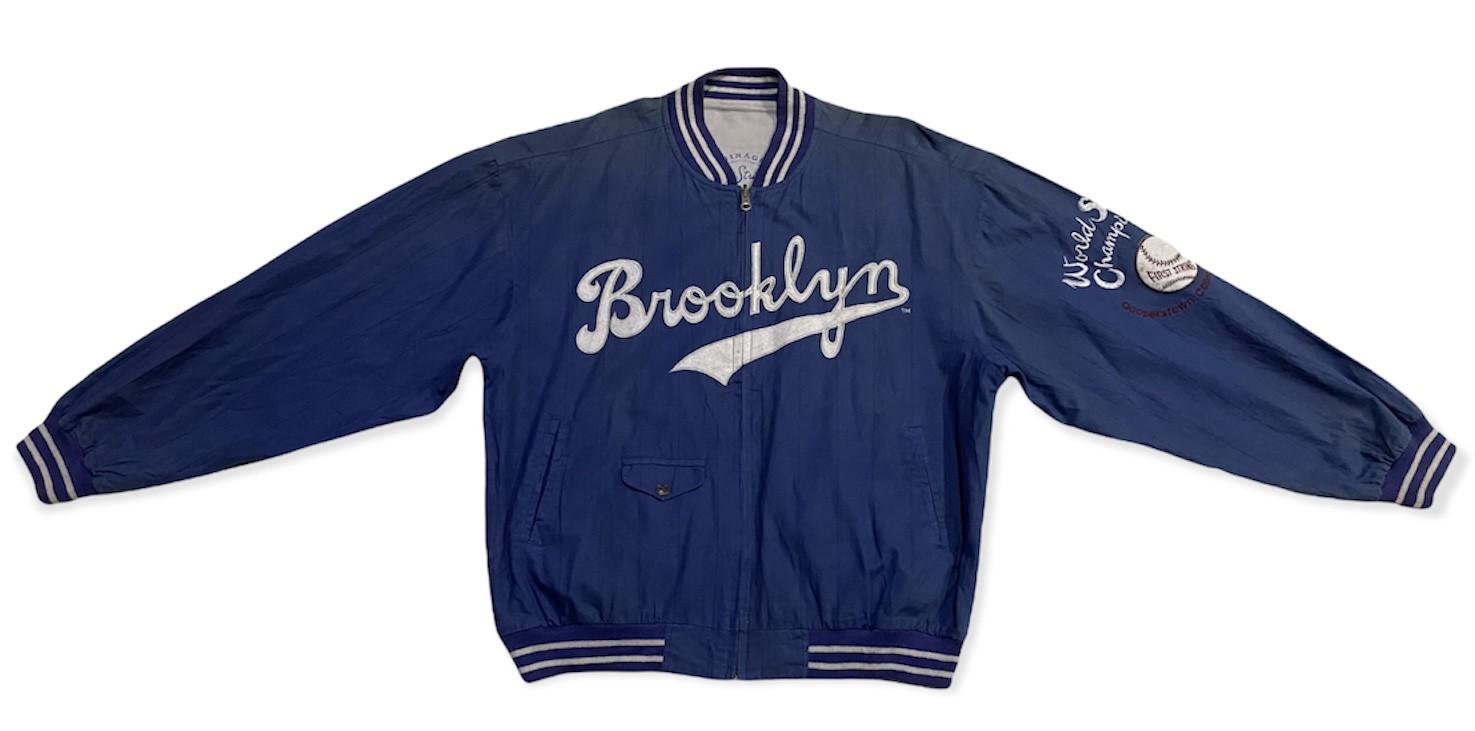 Cooperstown Collection - Vintage 1995 Cooperstown Collection Mirage Reversible Baseball Jacket - 3